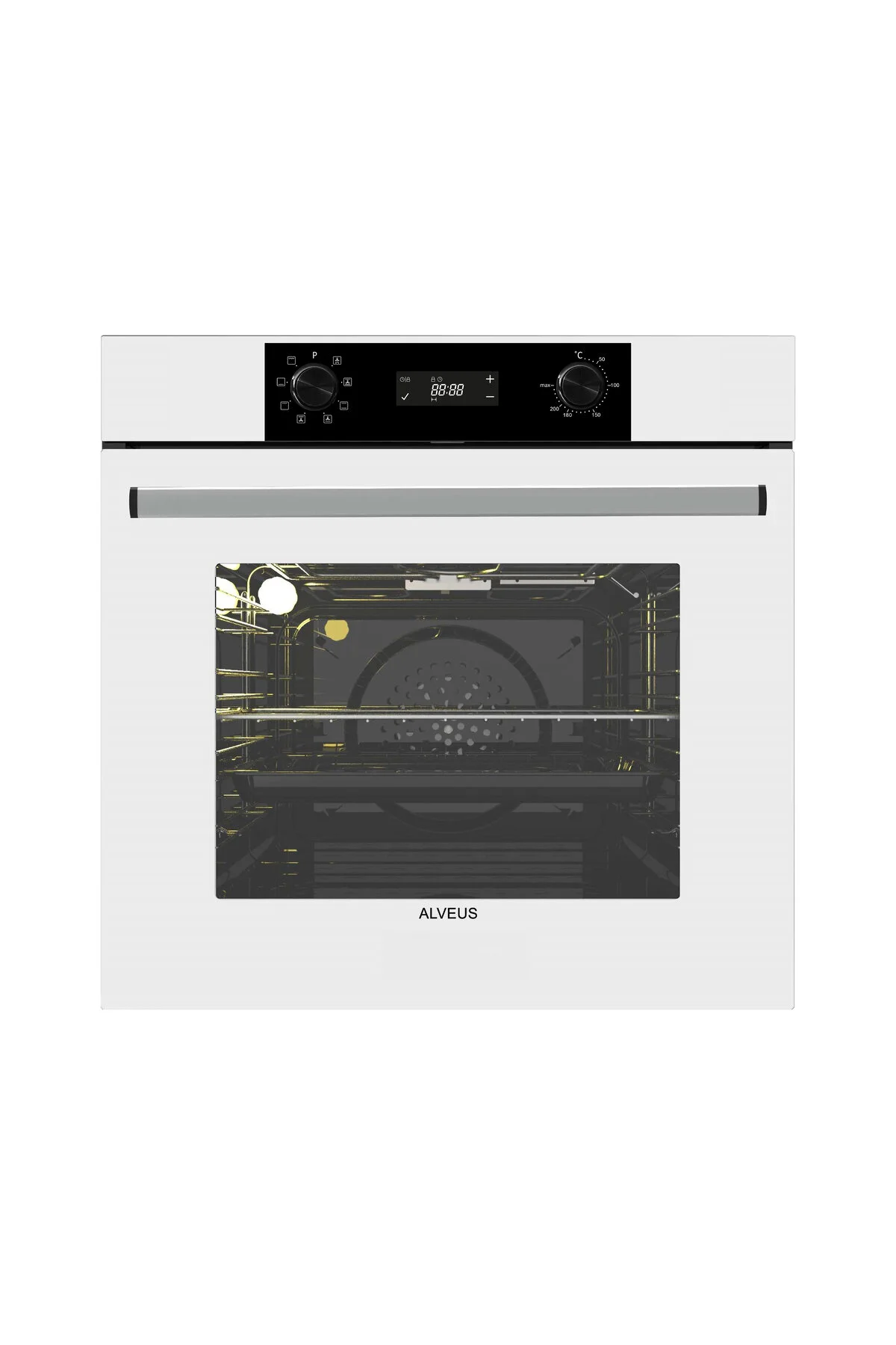 Alveus Baker Beyaz 3'lü Ankastre Set [f17-gls640-mfa627]