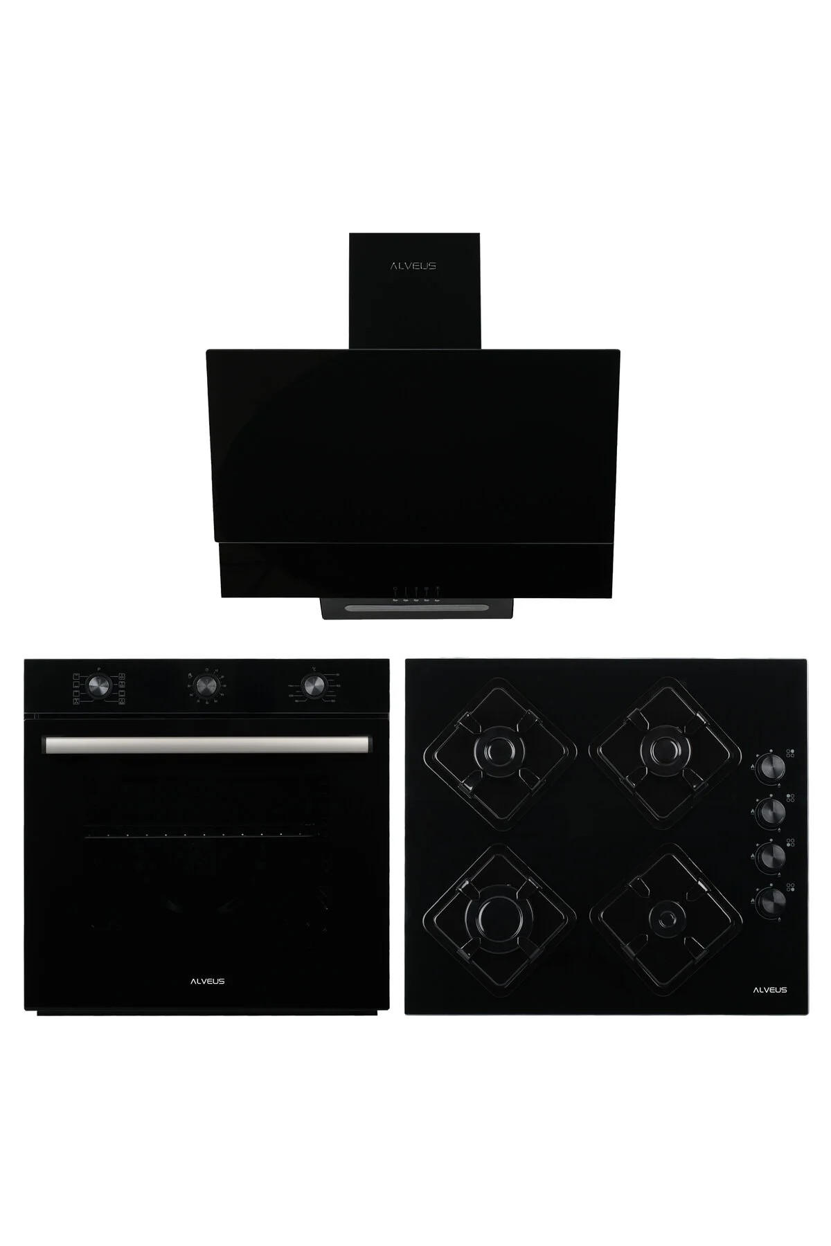 Alveus Siyah Ecoplus 3 Lu Set (AD07-A10-AF860)