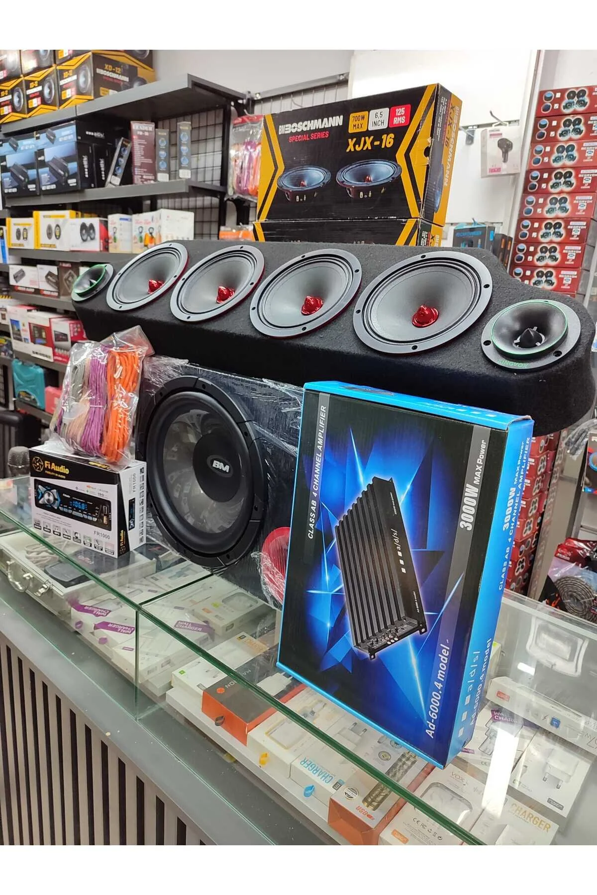 Boschmann Hazır set kampanyası ses sistemi ( teyıp hediyelı)