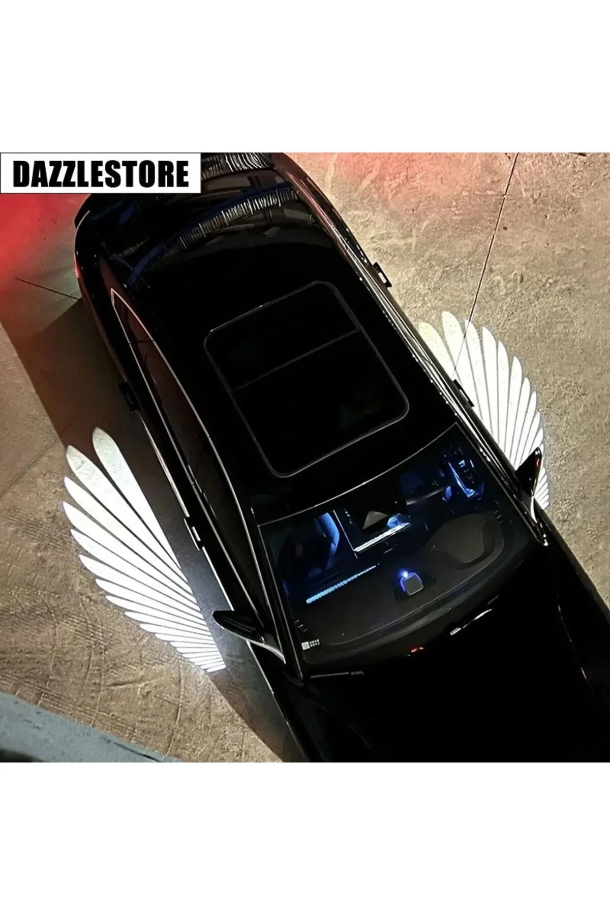 DemirciStore 12V Evrensel Melek Led Kanat Işığı Ayna Altı