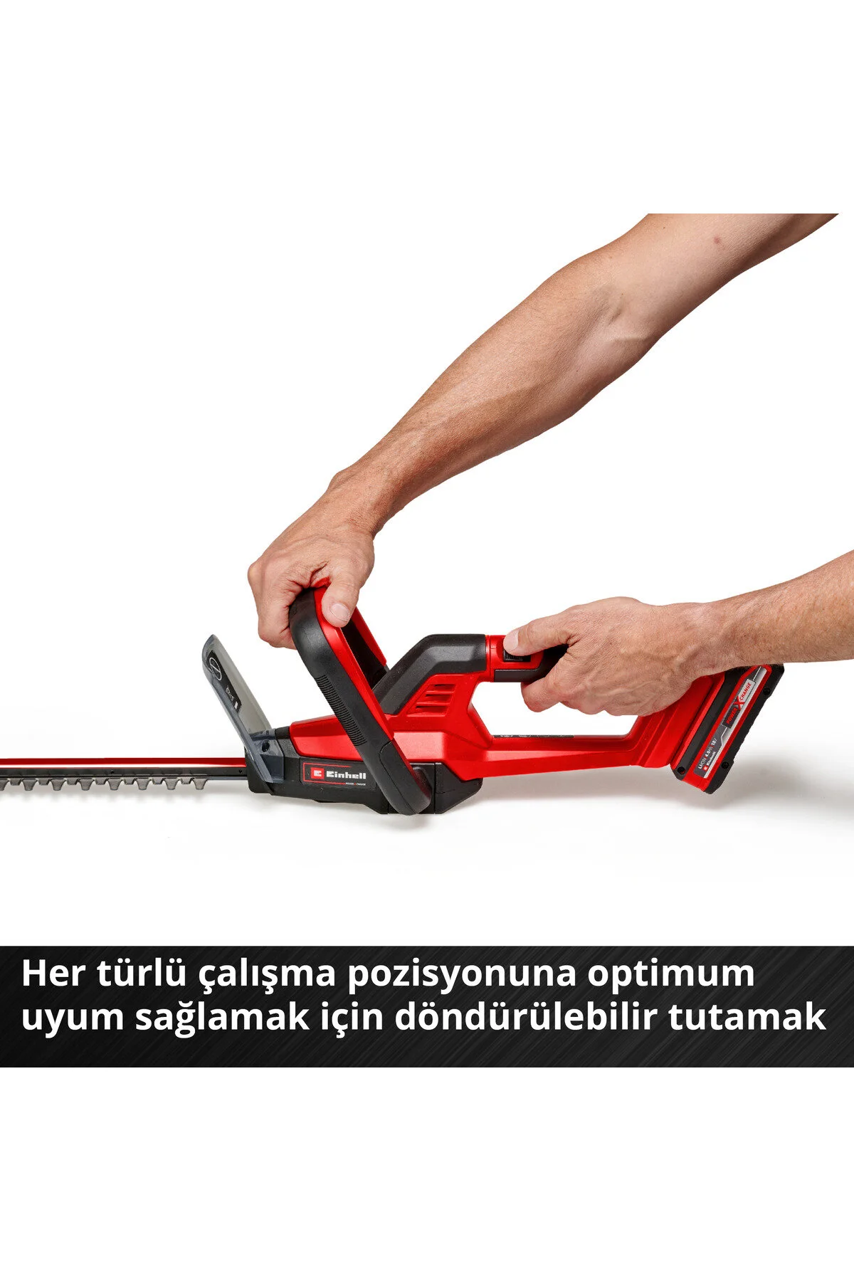 Einhell GC-CH 18/50 Li, Akülü Çit Budama Seti (2,5 Ah Starter Kit Dahil)