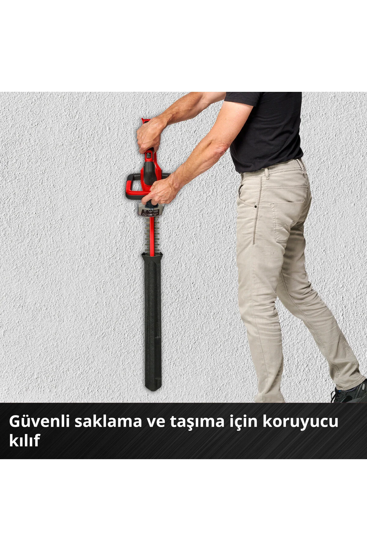 Einhell GC-CH 18/50 Li, Akülü Çit Budama Seti (2,5 Ah Starter Kit Dahil)