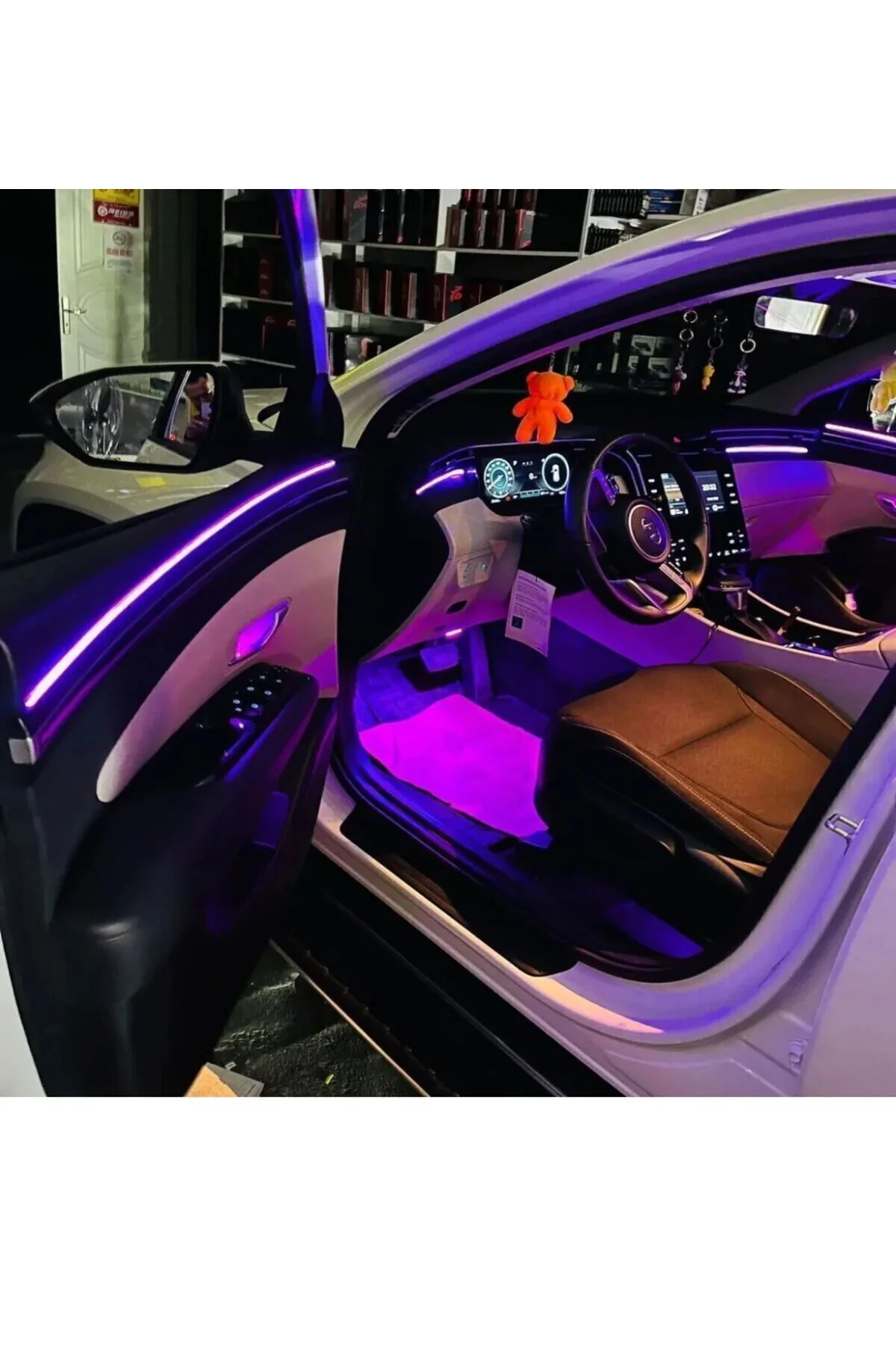 For-X iç ambiyans 24led64p 64 renk sesli komutlu Ambiyans led