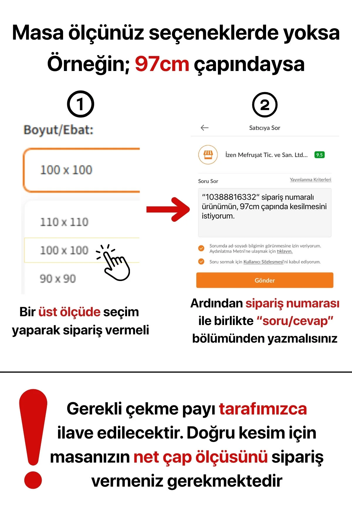 Genel Markalar Yuvarlak 2,6mm Şeffaf Kalın PVC Masa Örtüsü Kaymaz Koruyucu