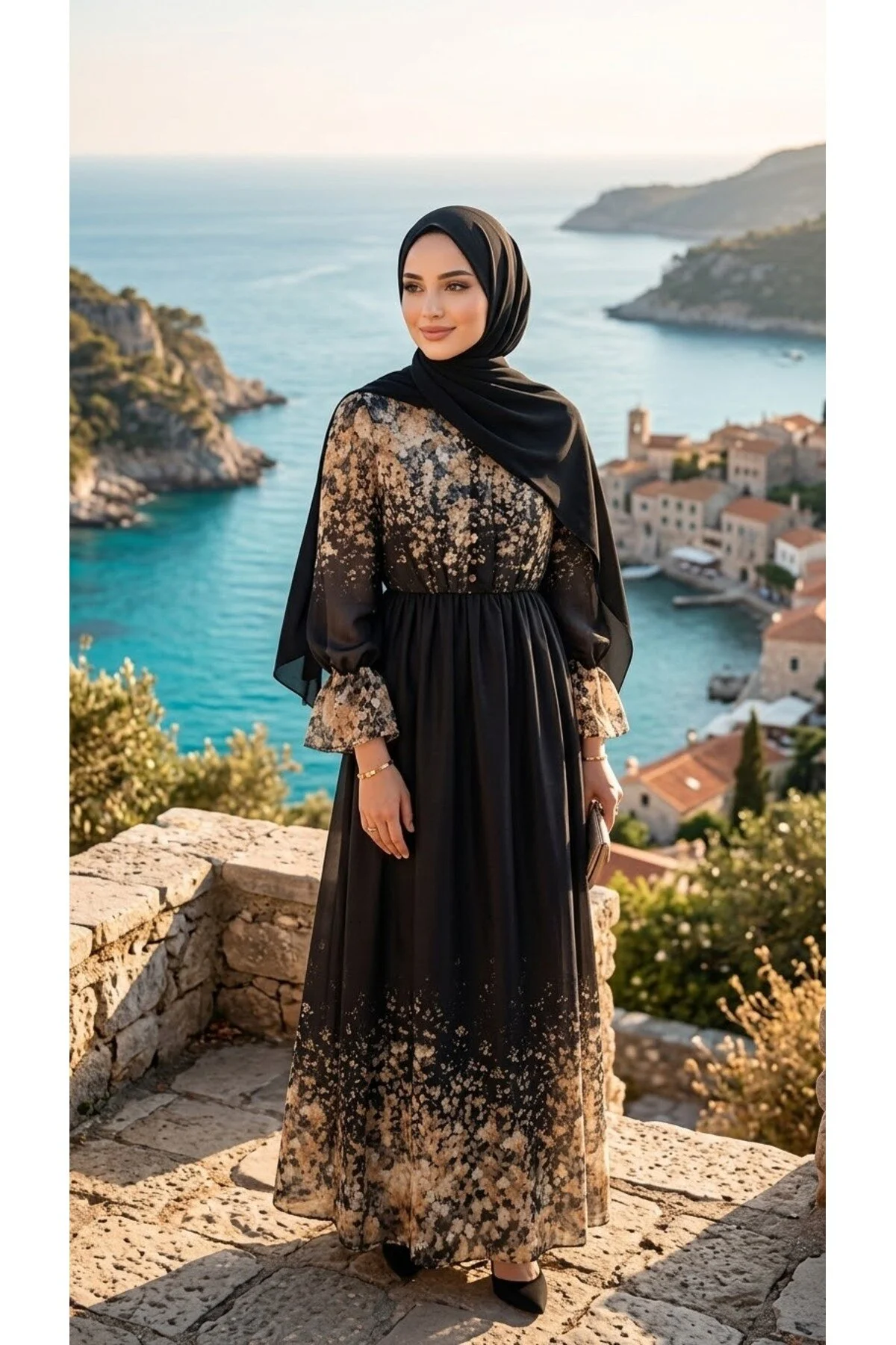 melisa as moda tesettür elbise nişan dügün özel günler