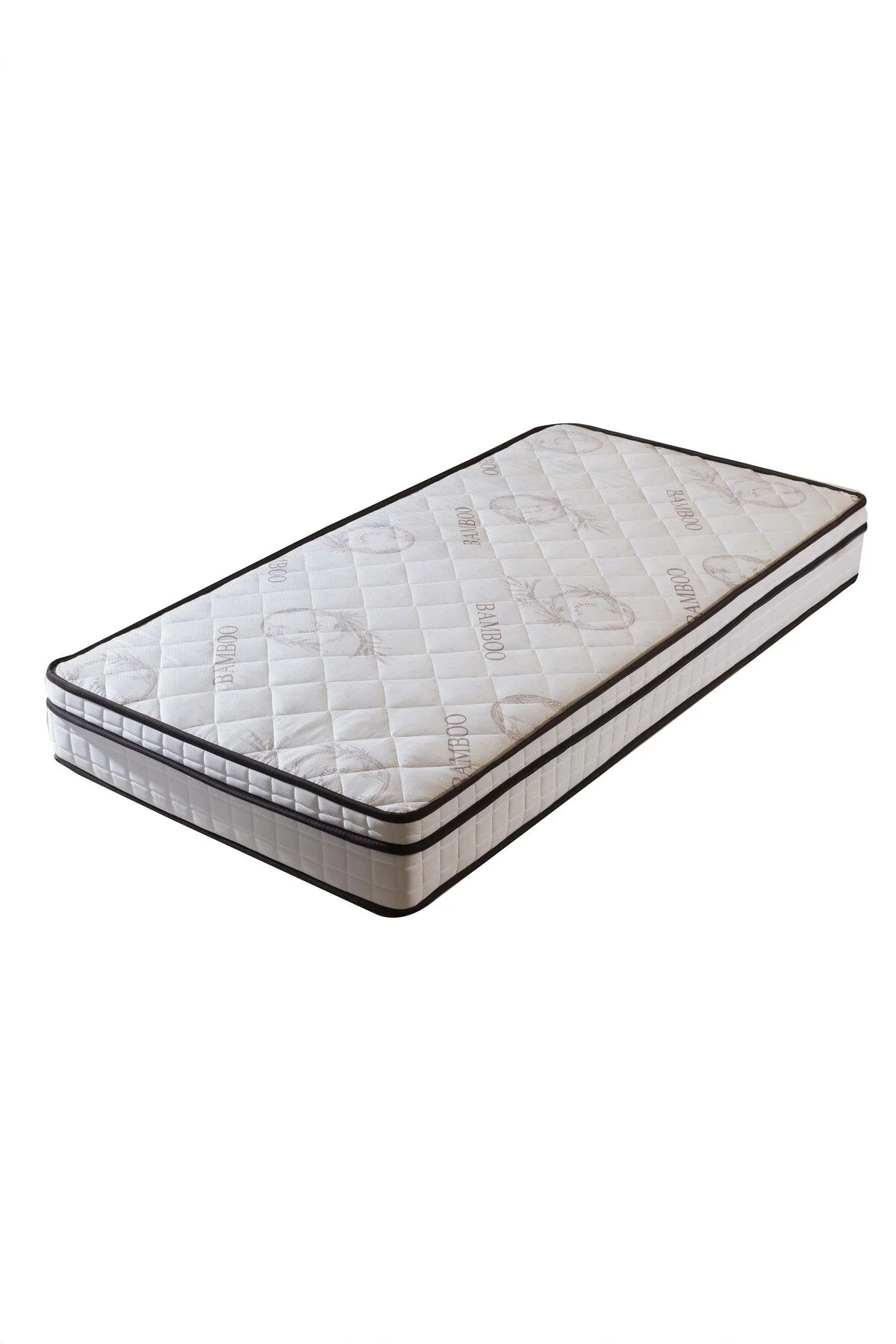 MUBO Full Ortopedik Bamboo Ekstra Yaylı Yatak 20cm Özel Ölçü Seçenekli