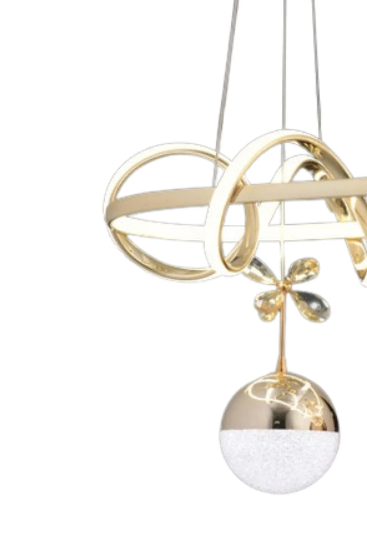 OSC HOME KUMANDALI LED AVİZE KUZEY YEMEK MASASI 3RENK IŞIKLI