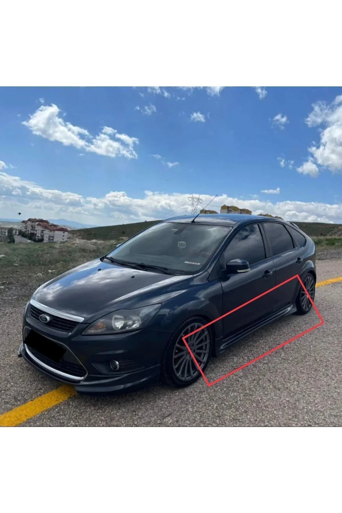 PRİMEAUTOGARAJ Focus 2 Ve 2.5 Sedan Ve Hb Uyumlu Yan Marşpiyel Takım Astarlı