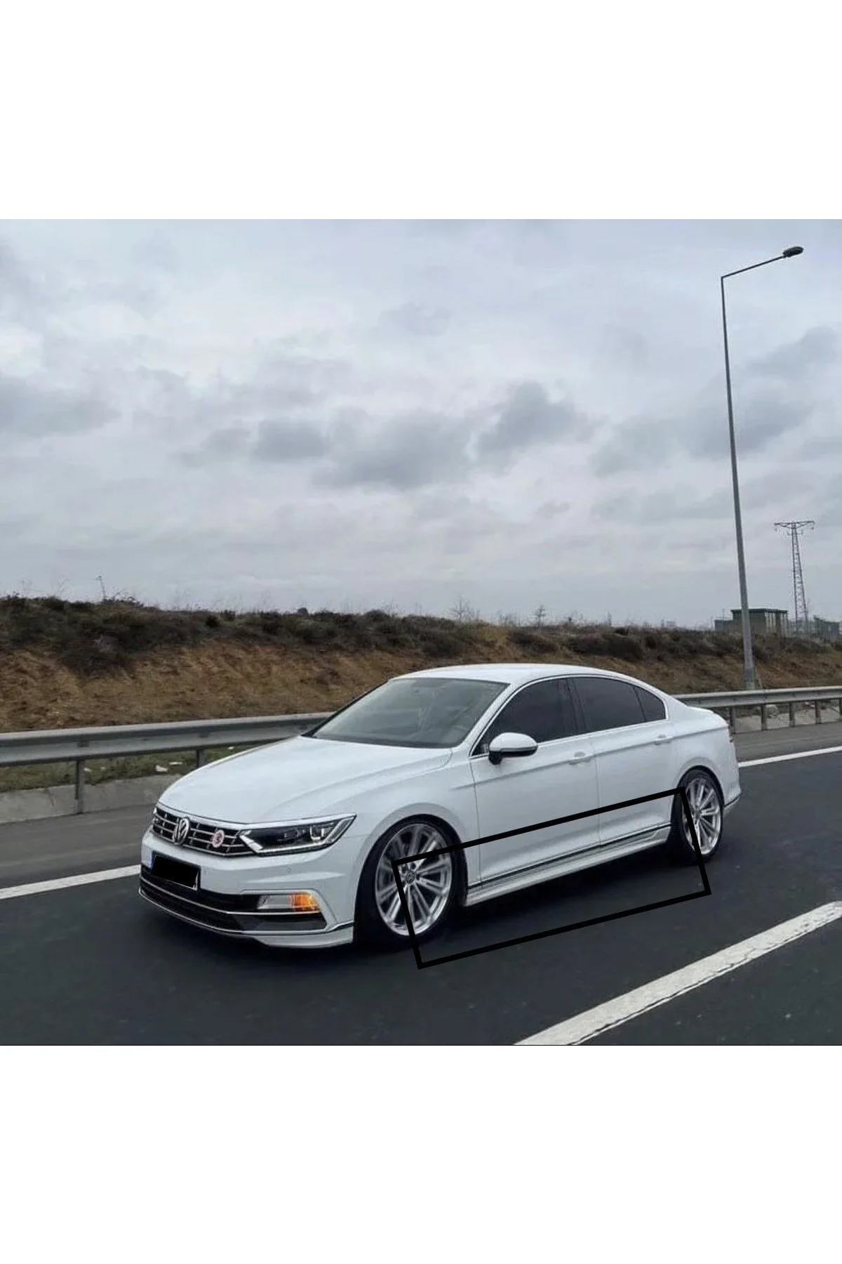 PRİMEAUTOGARAJ Vw Passat B8 Yan Marşpiyel Takım Astarlı