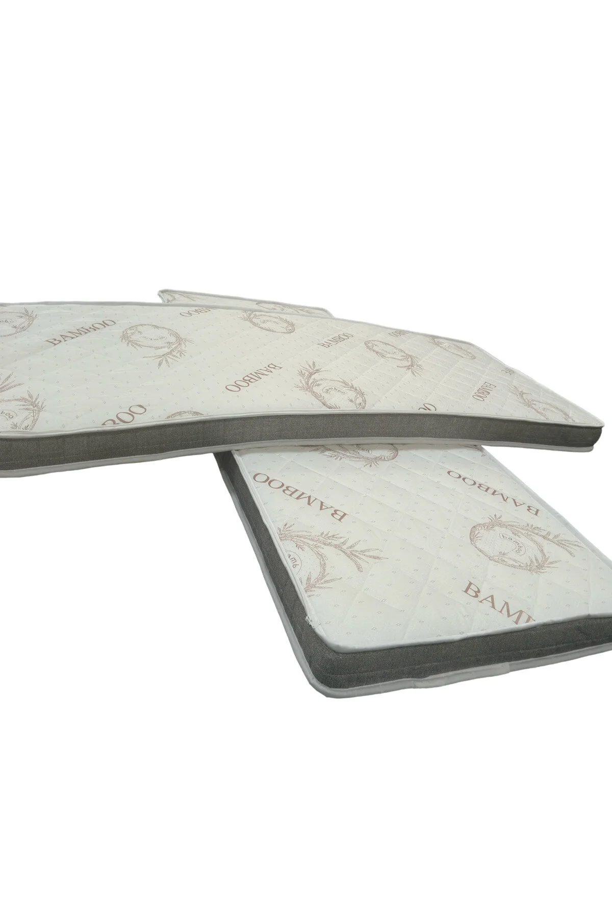 sleepnice Fermuarlı Ayrılabilir Divan Hemnes Uyumlu Ortopedik Bamboo Sünger Yatak 20cm