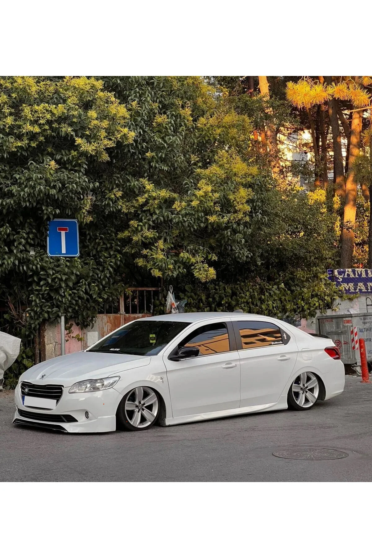 smartspoyler Peugeot 301 Yan Marşpiyel Takım Boyasız