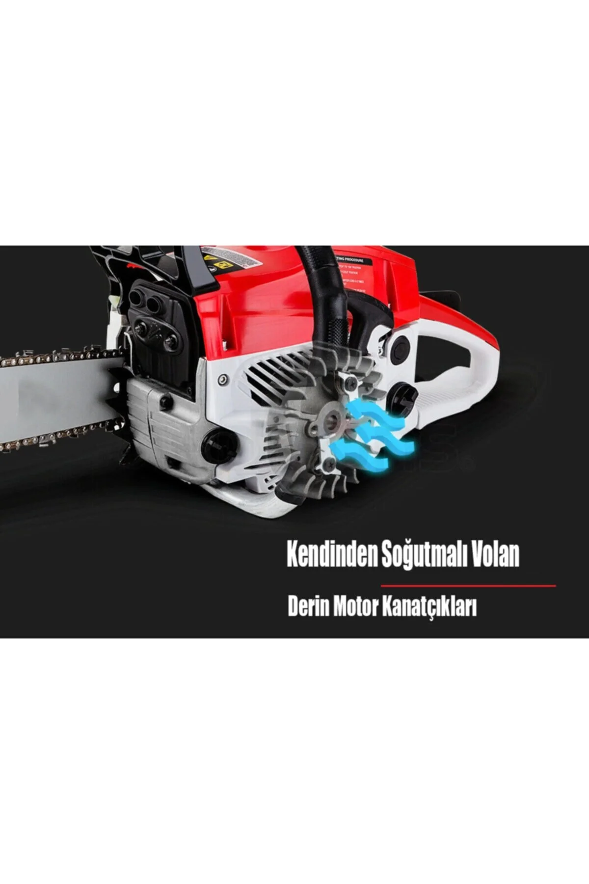 STAXX POWER American Tt-oop63 Ağaç Odun Dal Kesme Makinesi Benzinli Motorlu Testere Orman Motoru 63cc 7.9 Hp