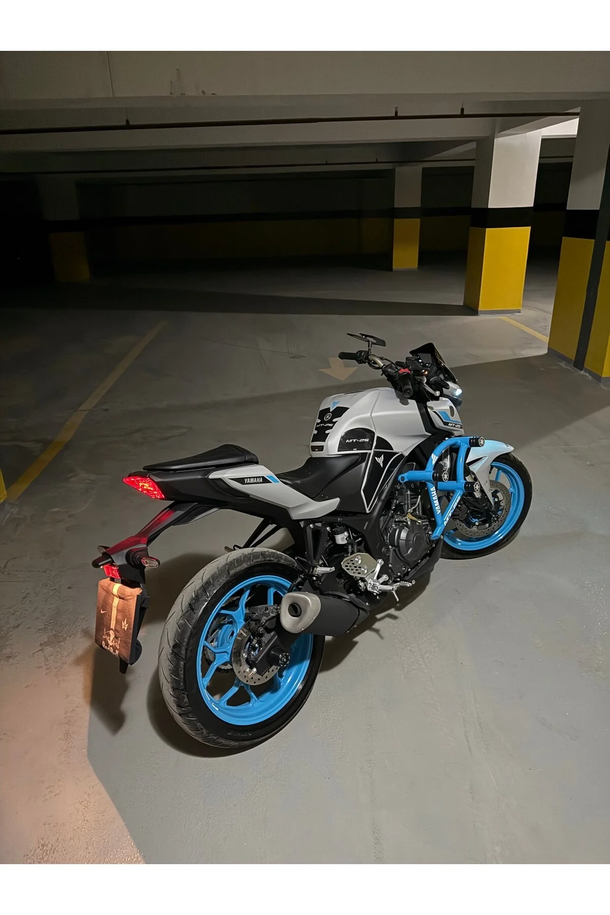 Yamaha MT-25 ÖN 6 TAKOZ KORUMA DEMİRİ İCE STORM