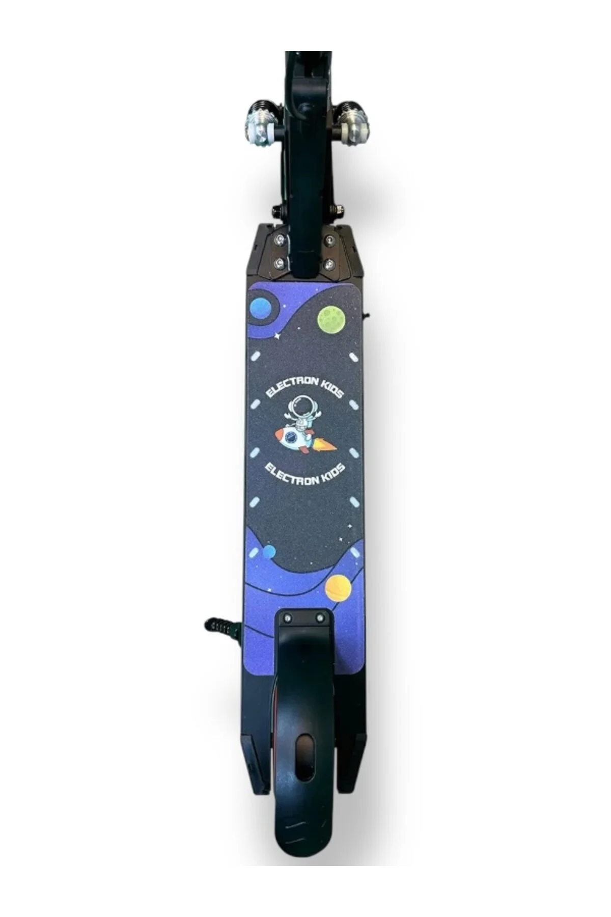 ASENASHOP Elektrikli Çocuk Amortisörlü Led'li Scooter 130 W ( Dizlik Ve Dirseklik Hediyeli)