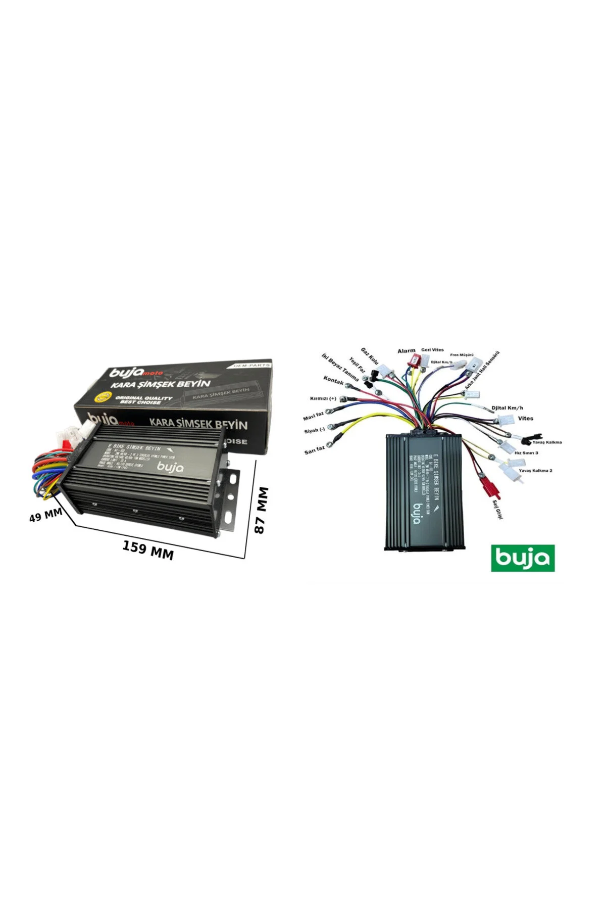 buja 500W 48-72V KARA ŞİMŞEK BEYİN