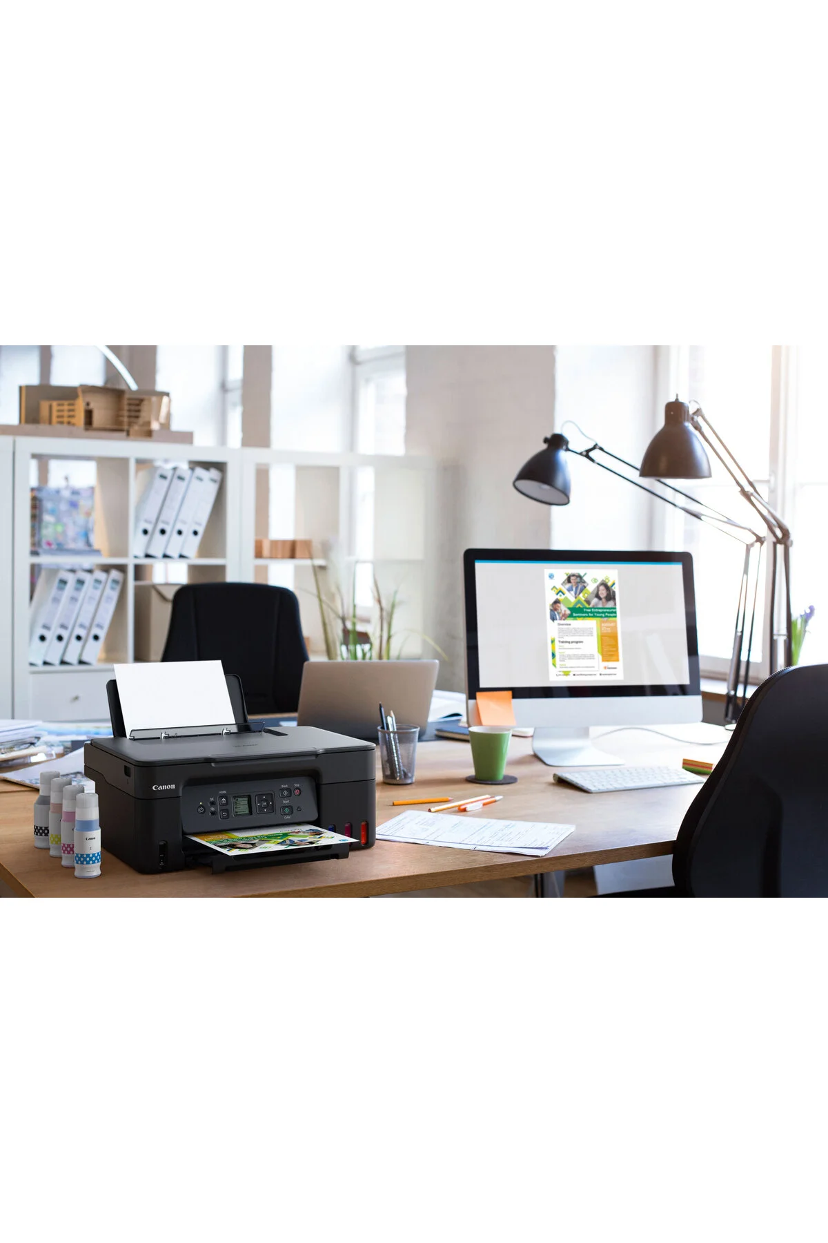 Canon G3470 Yazıcı-Tarayıcı-Fotokopi WI-FI Renkli Mürekkep Tanklı Yazıcı