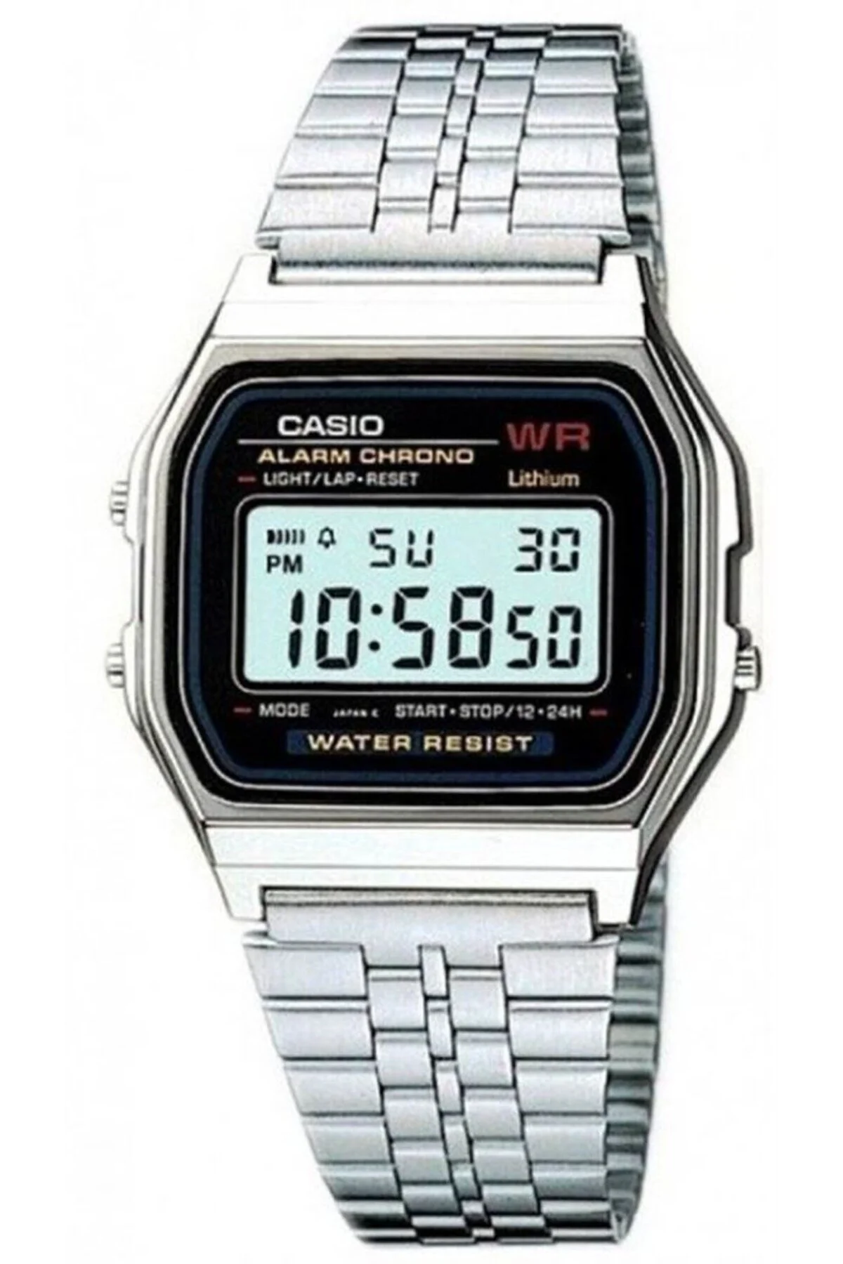 Casio A159WA-N1DF Unisex KOL SAATİ ( 2 Yıl Türkiye Tek Distribütörü Ersa Saat Garantilidir)