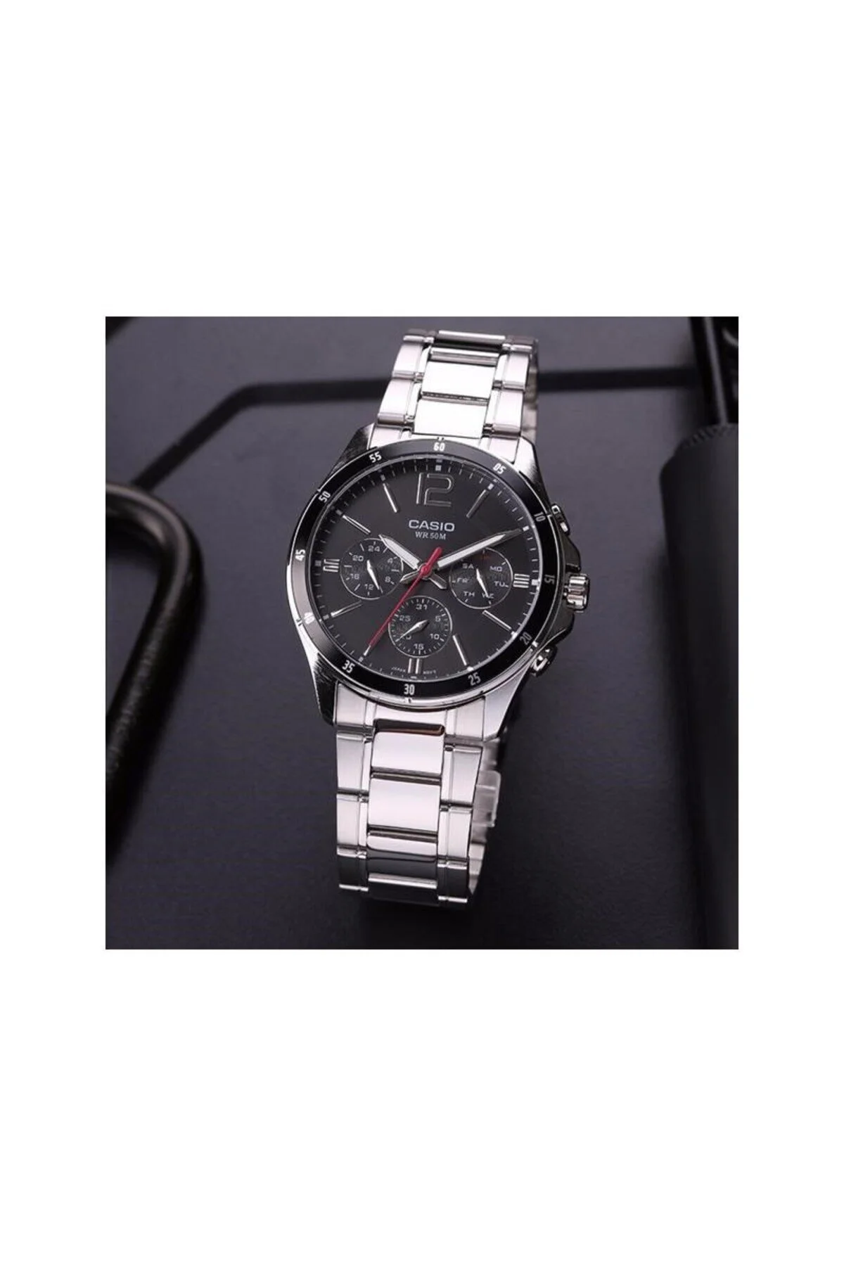 Casio Mtp-1374d-1avdf Erkek Kol Saati ( 2 Yıl Türkiye Tek Distribütörü Ersa Saat Garantilidir)