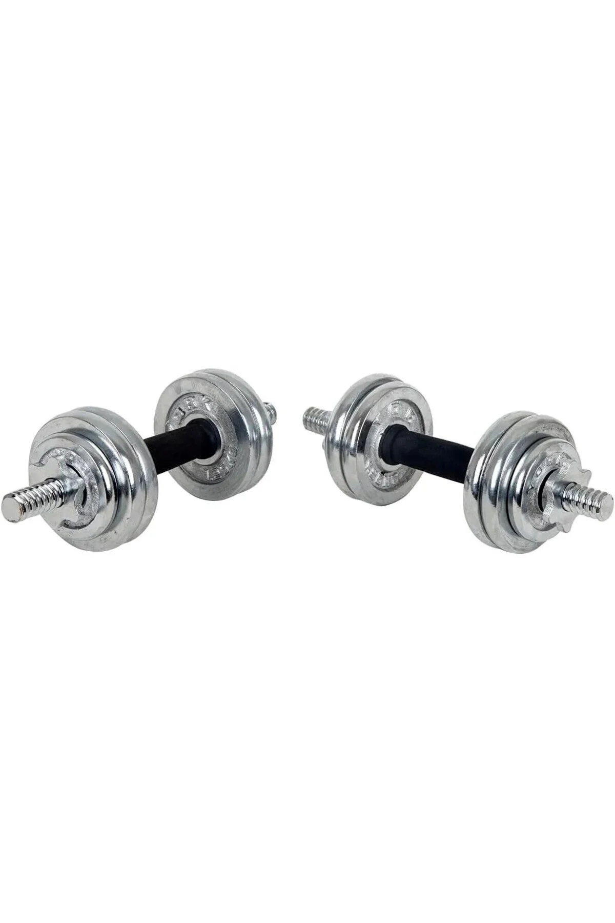 CKSpor 30 Kg Krom Dumbell Seti Çantalı Döküm Plaka Dambıl Seti CKS420