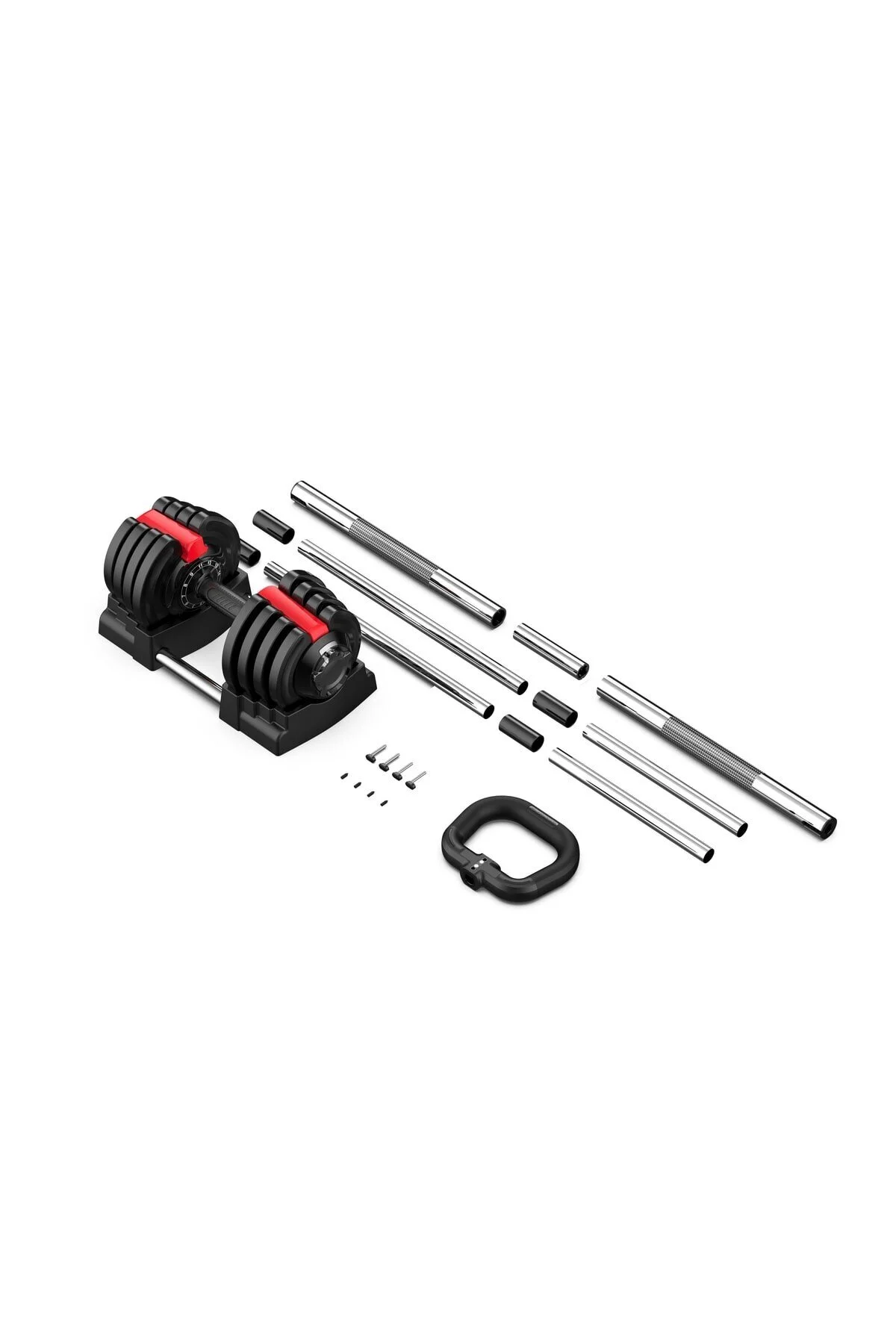 CKSpor Ayarlanabilir 3 In 1 Dumbell Ağırlık Seti Dambıl Halter Set Kettlebell 19-20 Kg CKS171