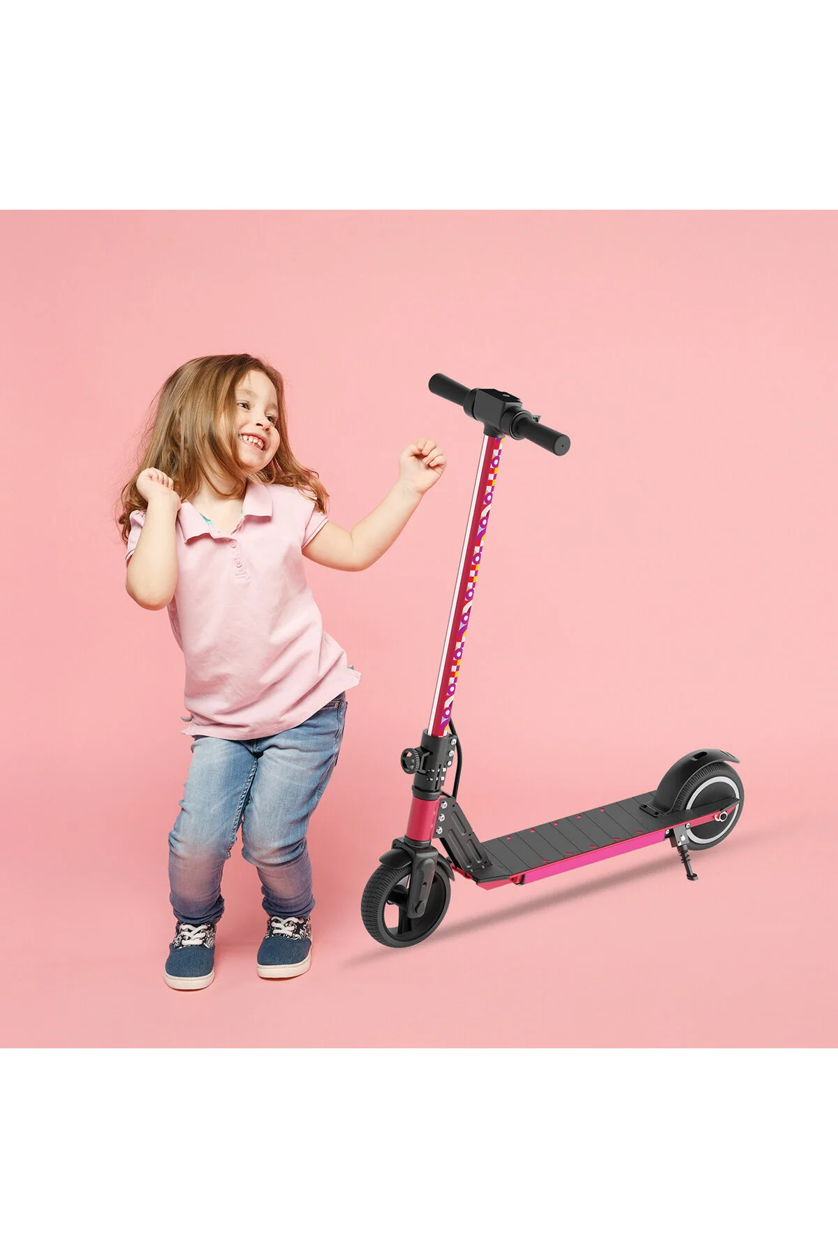 Corby CS50 Elektrikli Çocuk Scooter Kırmızı