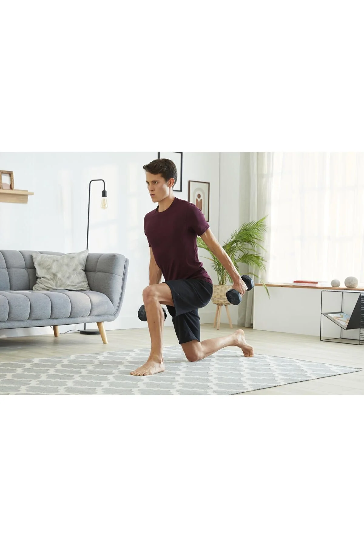 Decathlon Domyos 5 Kg Dambıl X2 - Fitness Hafif Antrenman 434RSERI