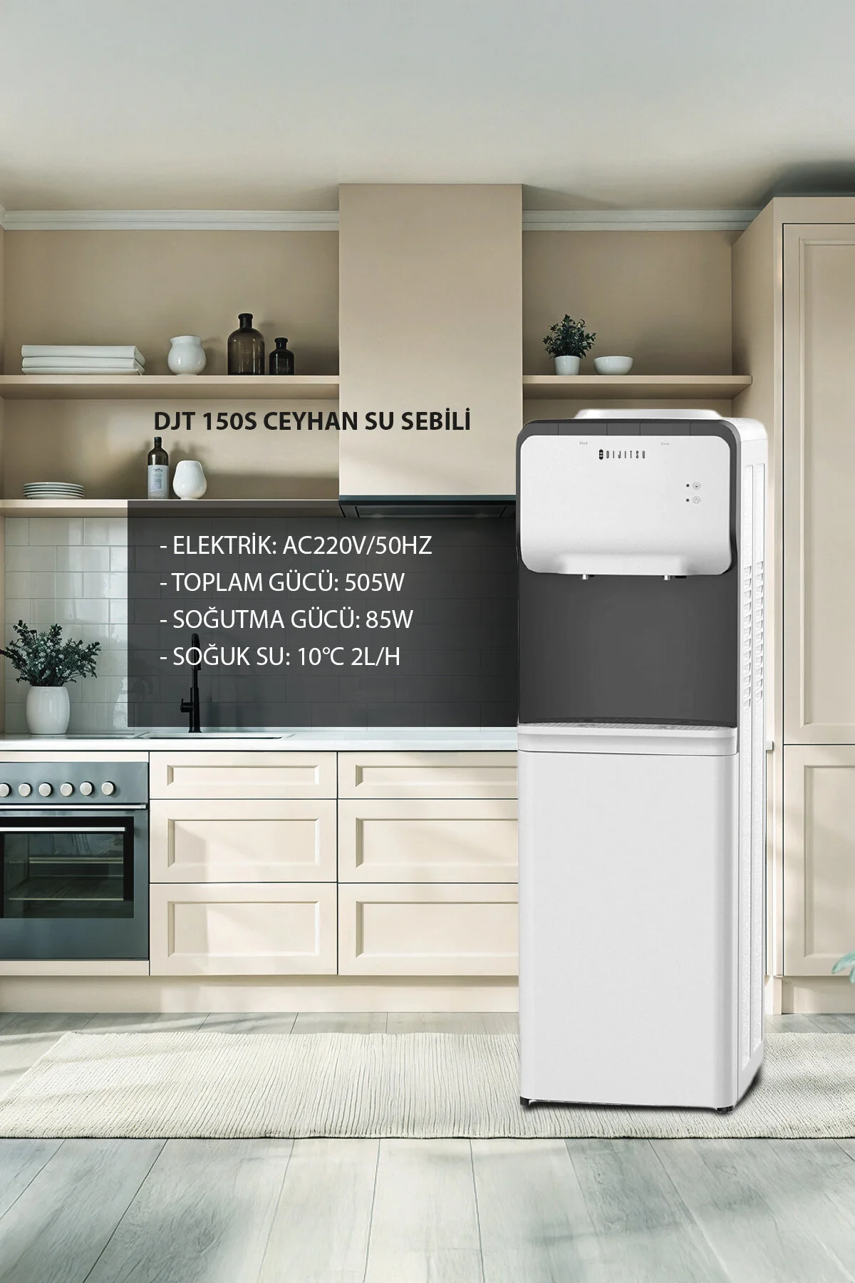 Dijitsu Djt150s Ceyhan Sıcak Soğuk Su Sebili.