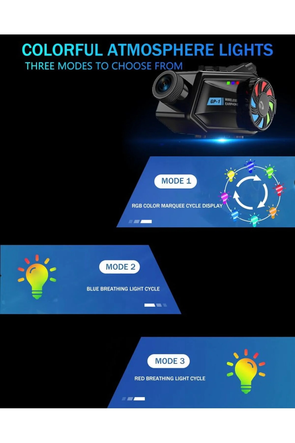 Dynego Intercom Kameralı Motosiklet Bluetooth Kask Kulaklık Ses Kontrolü 1080p Video Kayıt Videolu Interkom