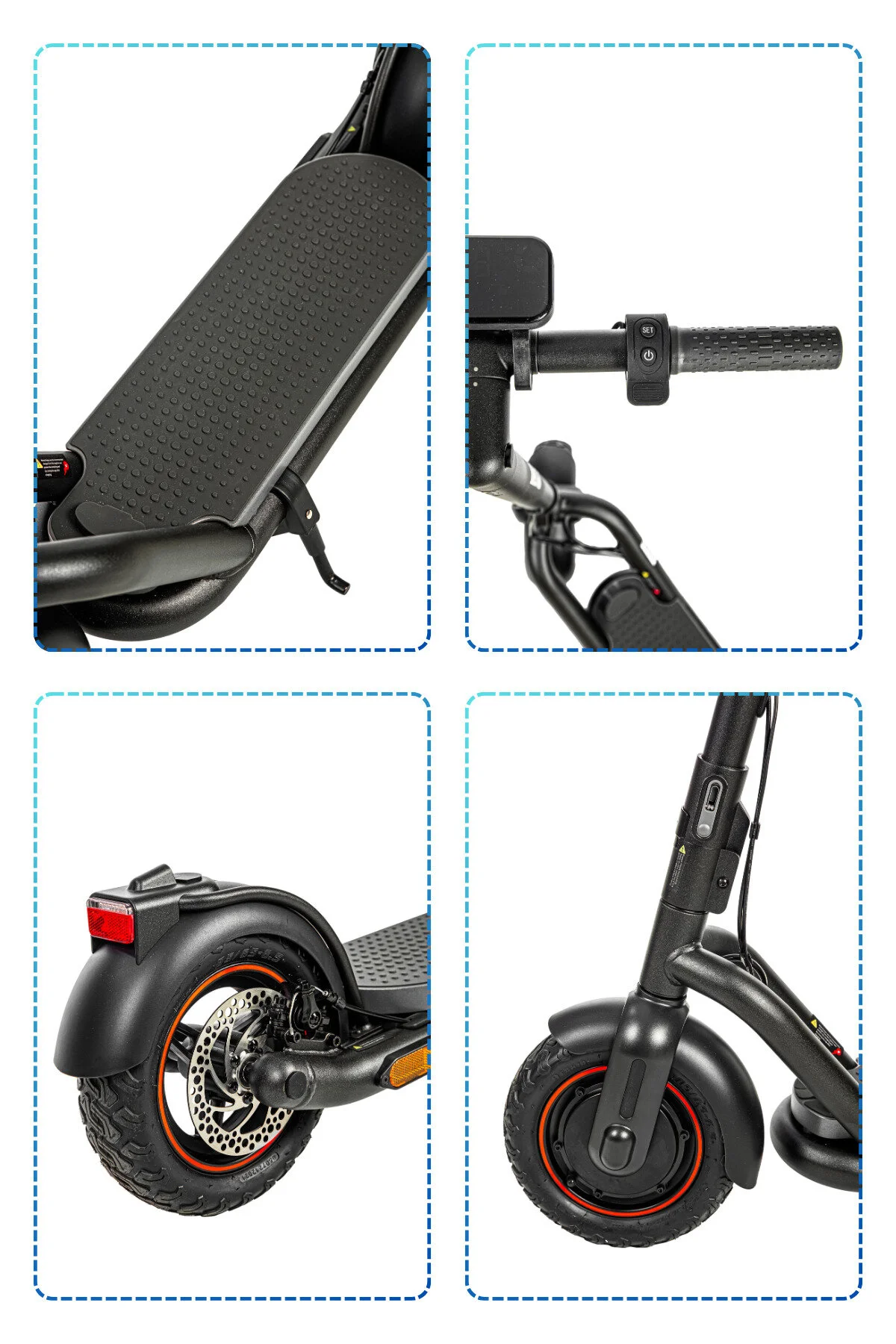 ELECTROLL N65 Elektrikli Scooter 1200 Watt Yenilikçi Teknoloji, Zarif Tasarım, Üstün Konfor, Güvenli Sürüş