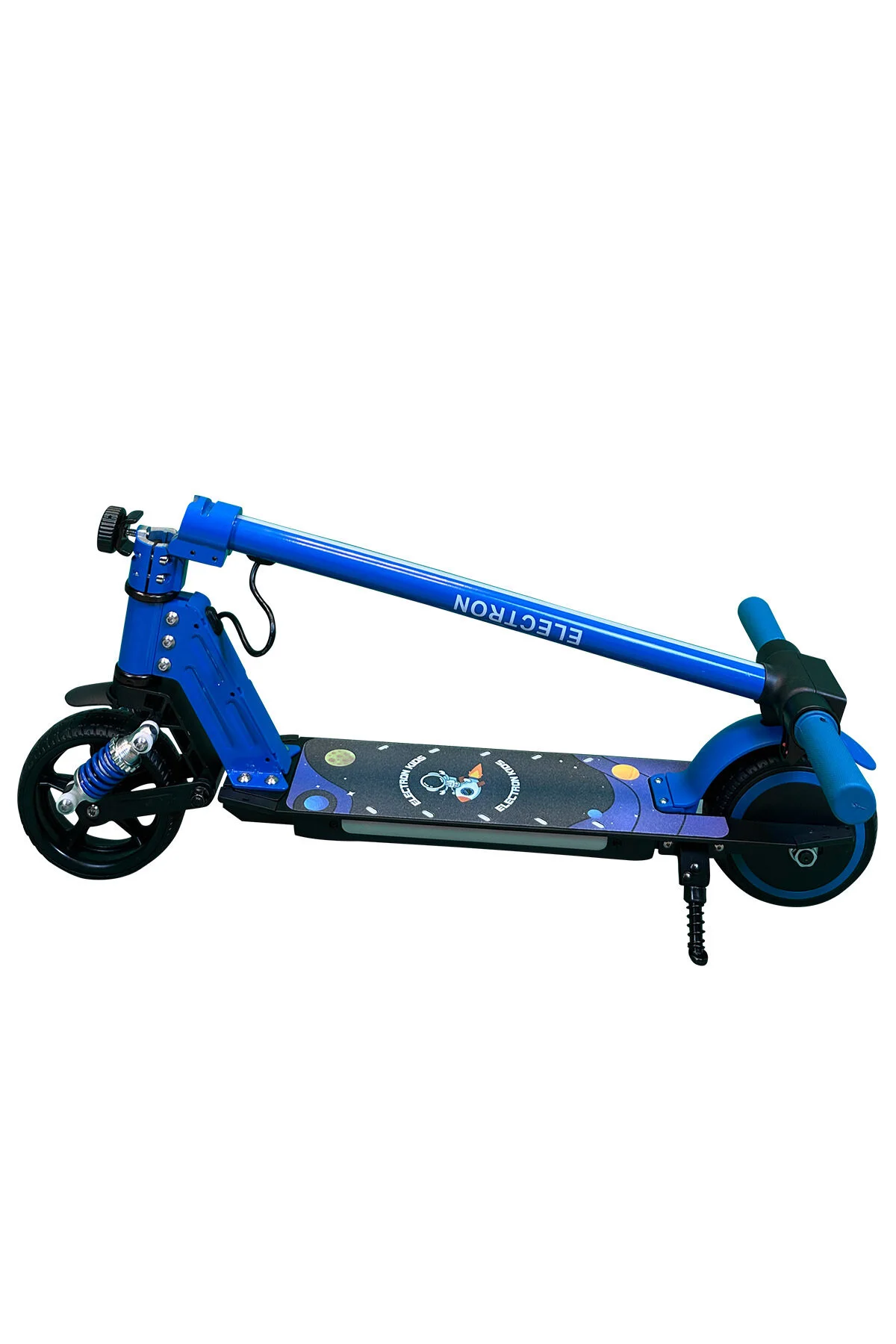 Electron Scooter Çocuk Elektrikli - 130w, Led Işıklı, Amortisörlü (DİZLİK VE DİRSEKLİK HEDİYELİ)