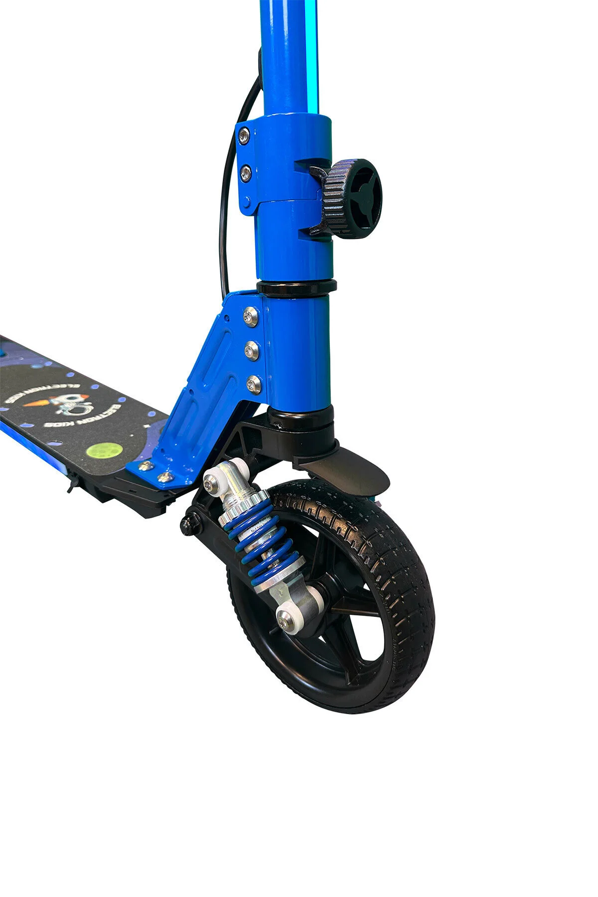 Electron Scooter Çocuk Elektrikli - 130w, Led Işıklı, Amortisörlü (DİZLİK VE DİRSEKLİK HEDİYELİ)