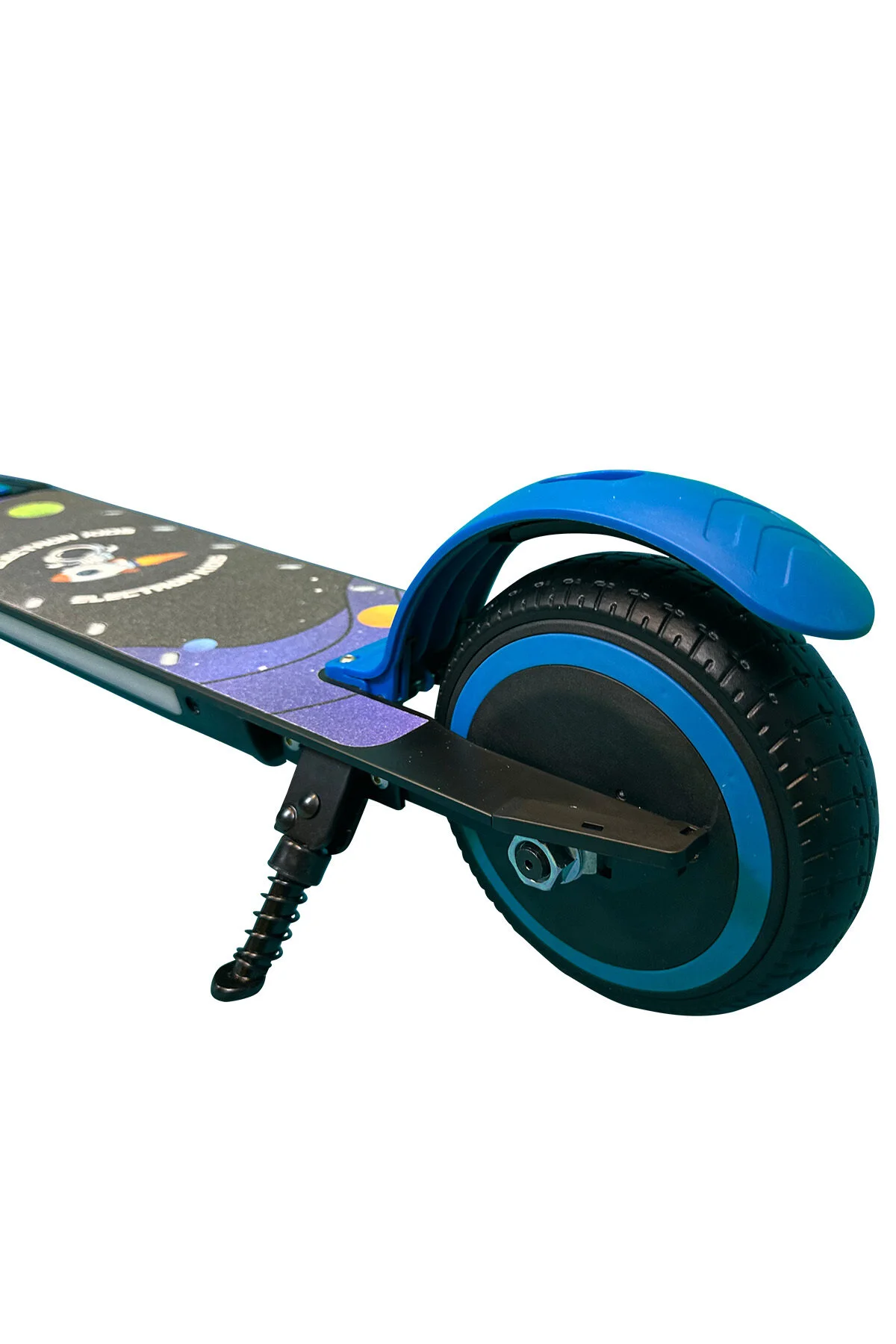 Electron Scooter Çocuk Elektrikli - 130w, Led Işıklı, Amortisörlü (DİZLİK VE DİRSEKLİK HEDİYELİ)