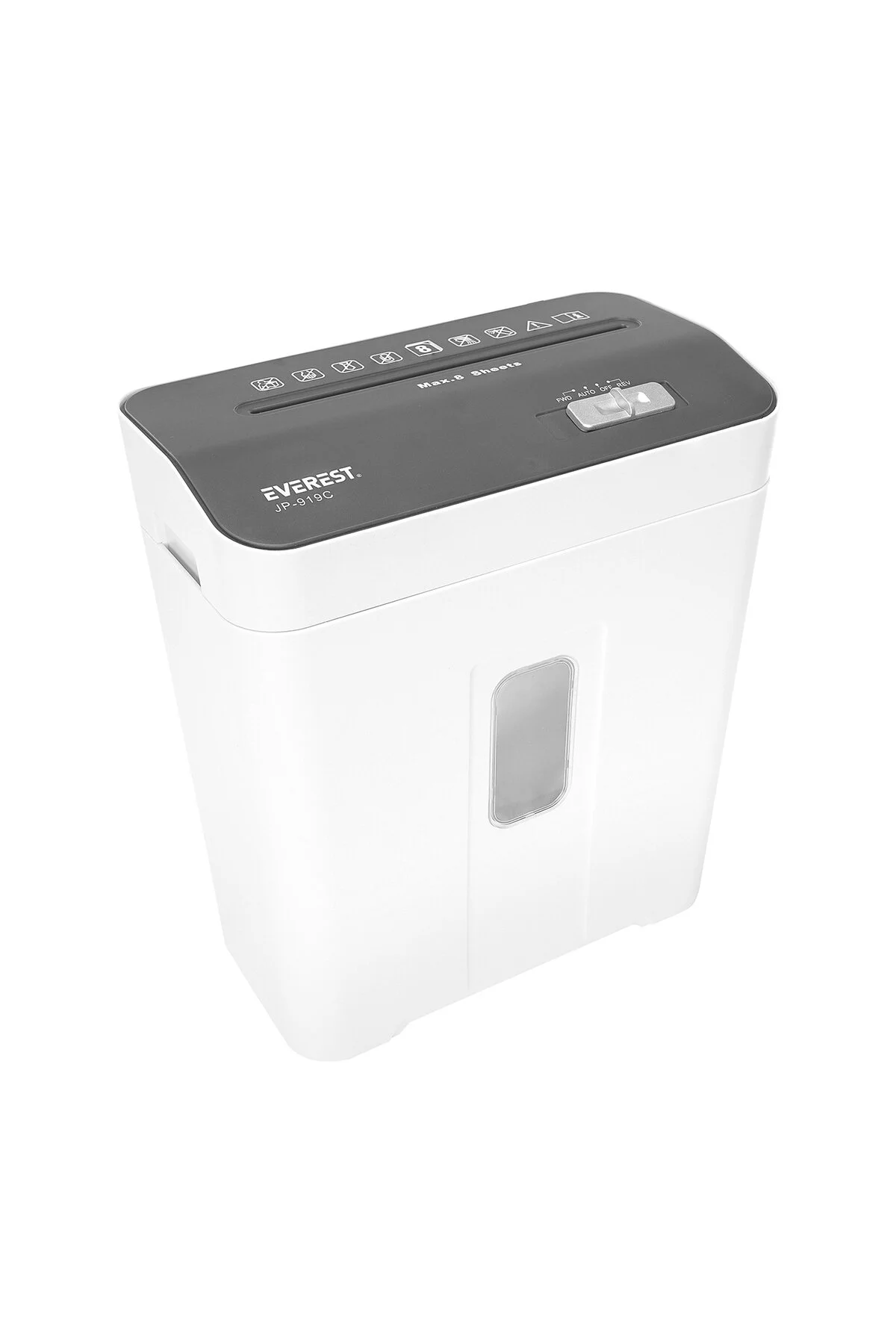 Everest JP-919C 12lt Kağıt Kesme Makinesi 312 -167.3 - 350mm Cross Cut Paper Shredder
