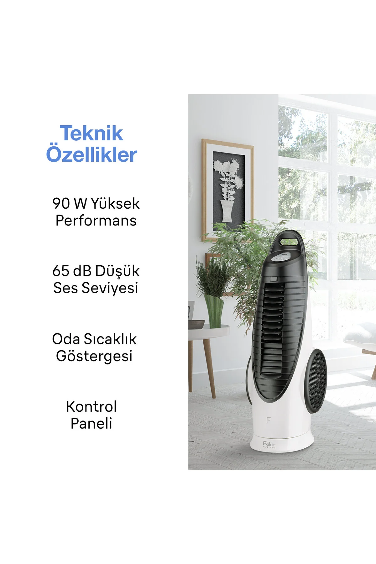 Fakir TVL 90S Kule Tipi Vantilatör