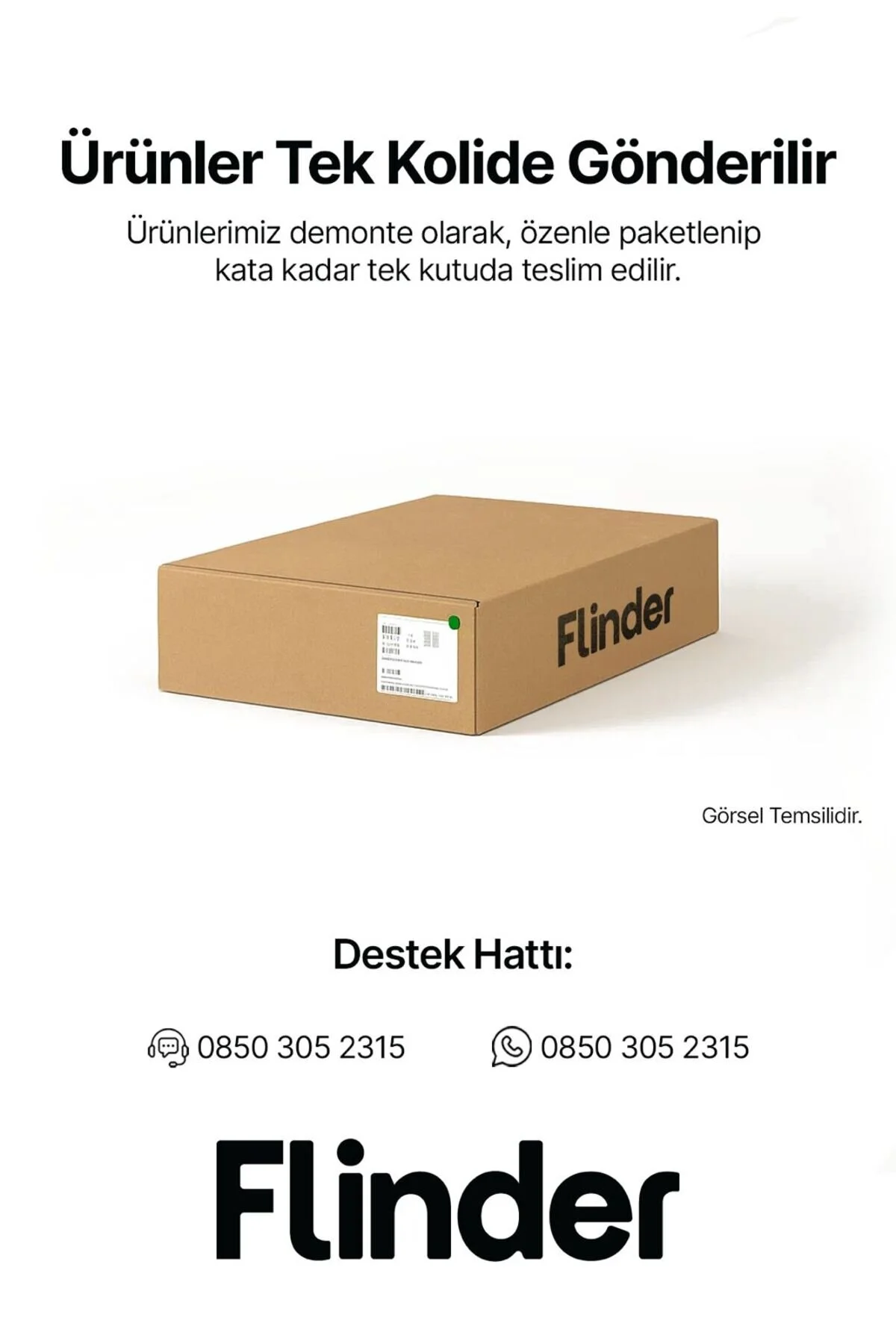 Flinder Beyaz Çalışma Masası, Bilgisayar Masası, Ofis Masası 60 X 140 CM Yemek Masası, Metal Ayaklı