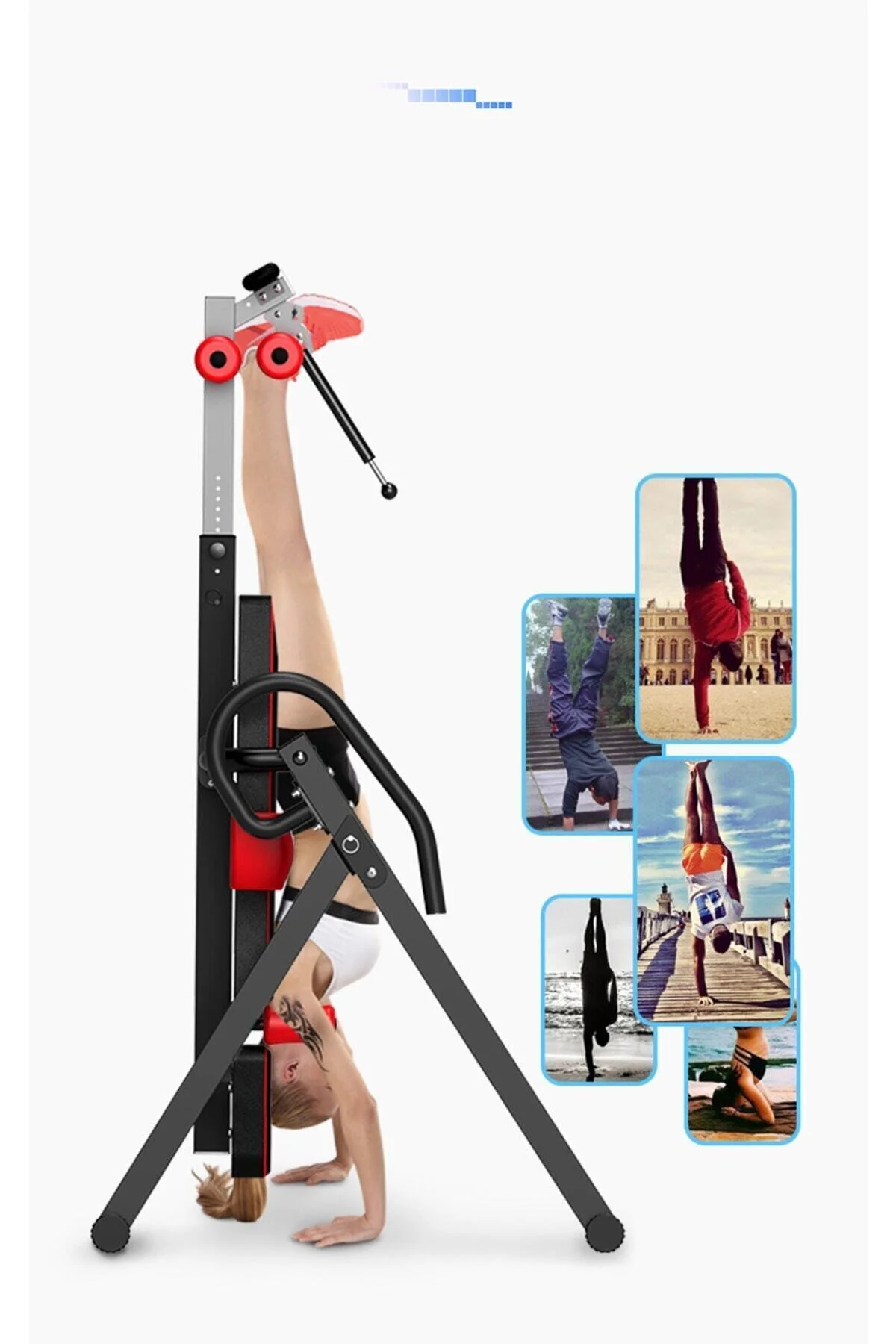 Genel Markalar Ters Duruş Sehpası, İnversiyon Terapi Aleti, Baş Aşağı Duruş Egzersiz Standı Inversion Therapy