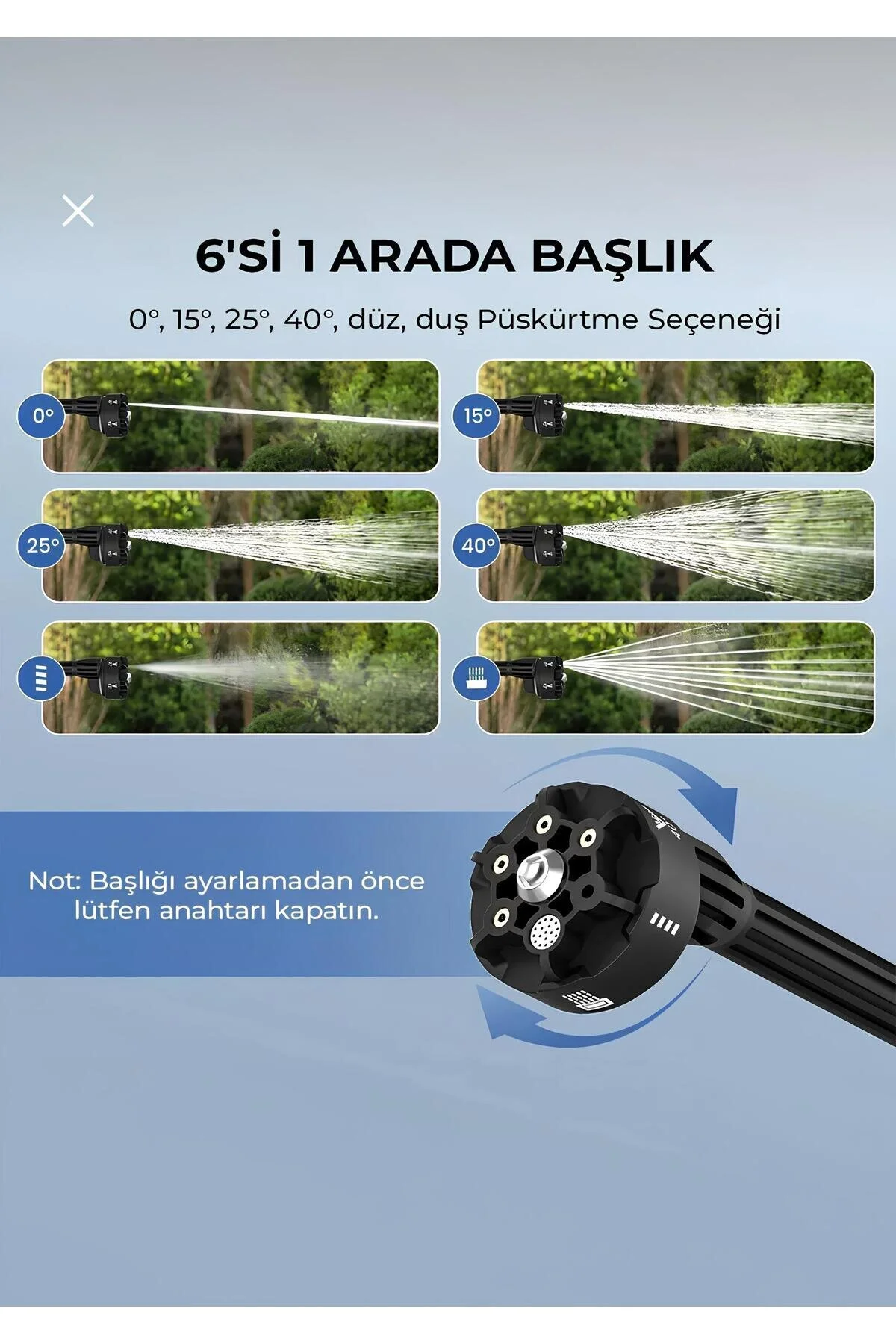 Germany Steel ŞARJLI KÖPÜKLÜ OTO ARABA BAHÇE YIKAMA TABANCASI YÜKSEK BASINÇLI ÇİFT AKÜLÜ+ SÜNGER DETAY FIRÇALAR