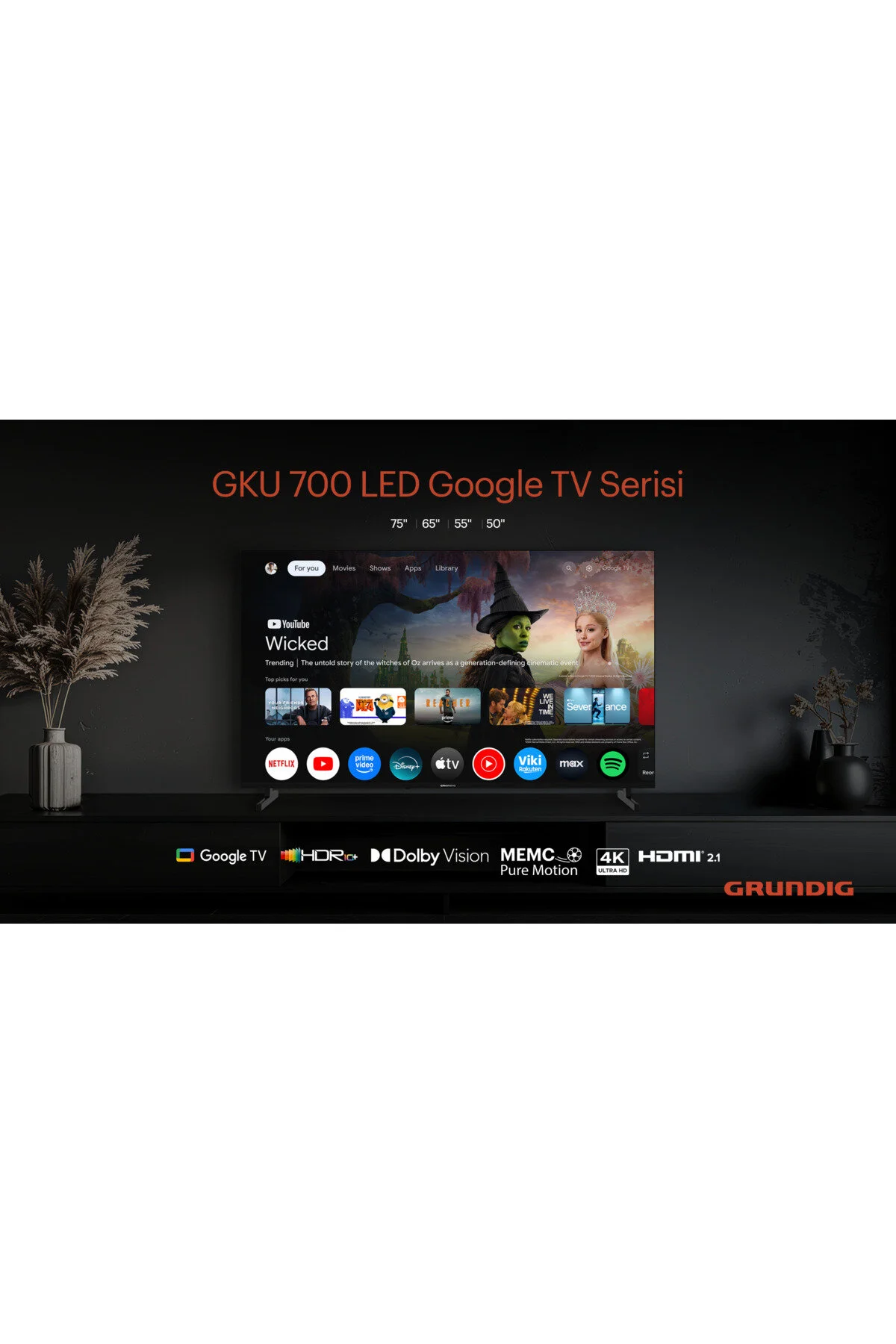 Grundig 50 GKU 700 Google TV