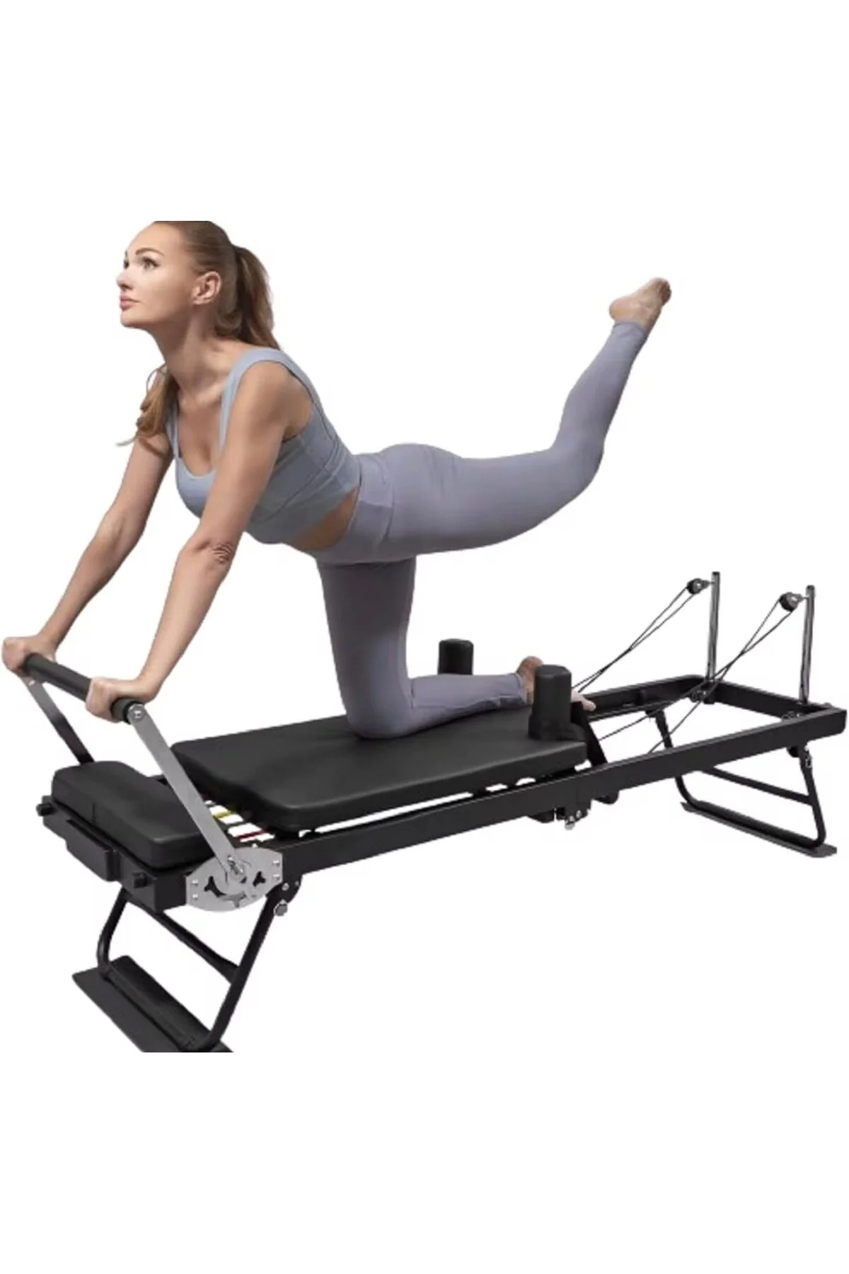 Hattrick Pilates Reformer Ev Tipi - Yer Kaplamaz Katlanır Hafif