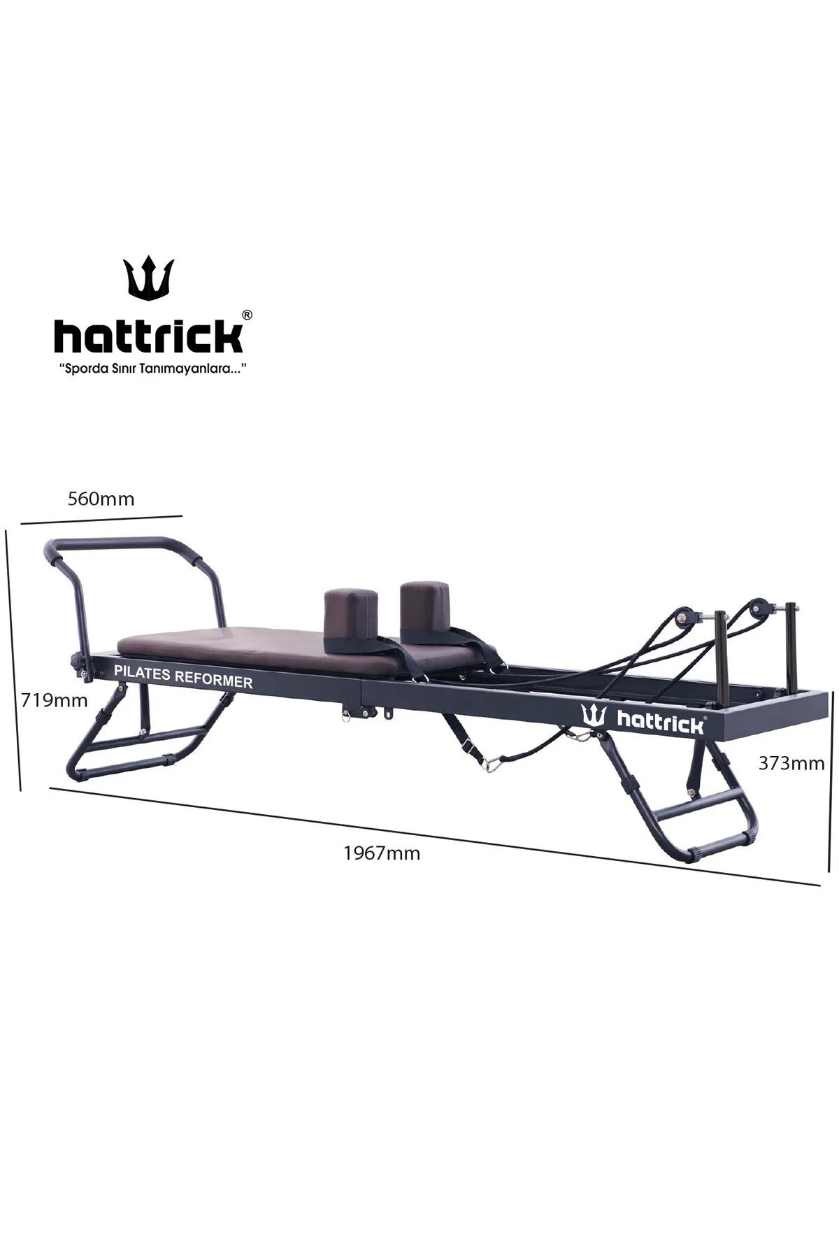 Hattrick Pilates Reformer Ev Tipi - Yer Kaplamaz Katlanır Hafif