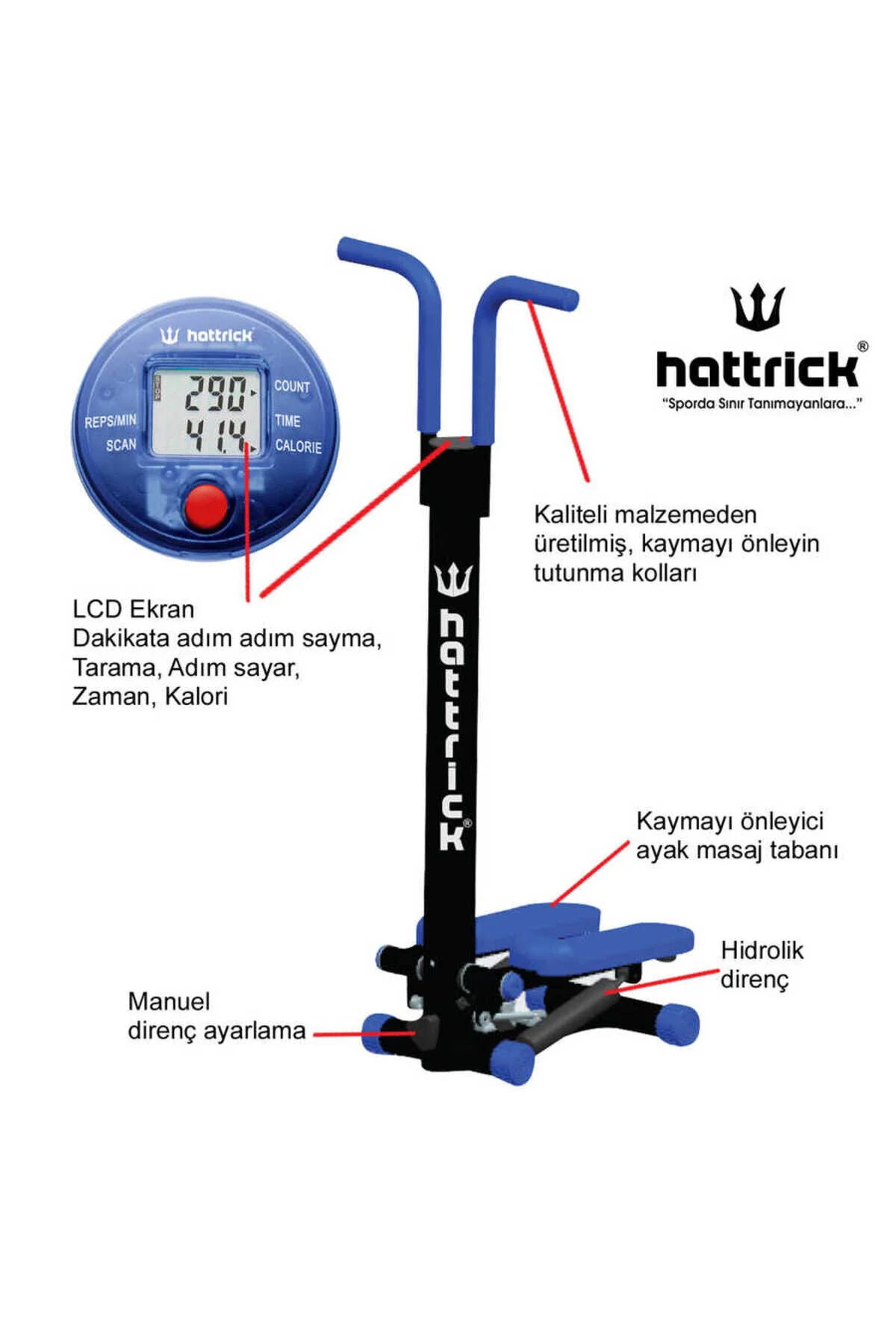 Hattrick Str-90 Stepper Egzersiz Aleti