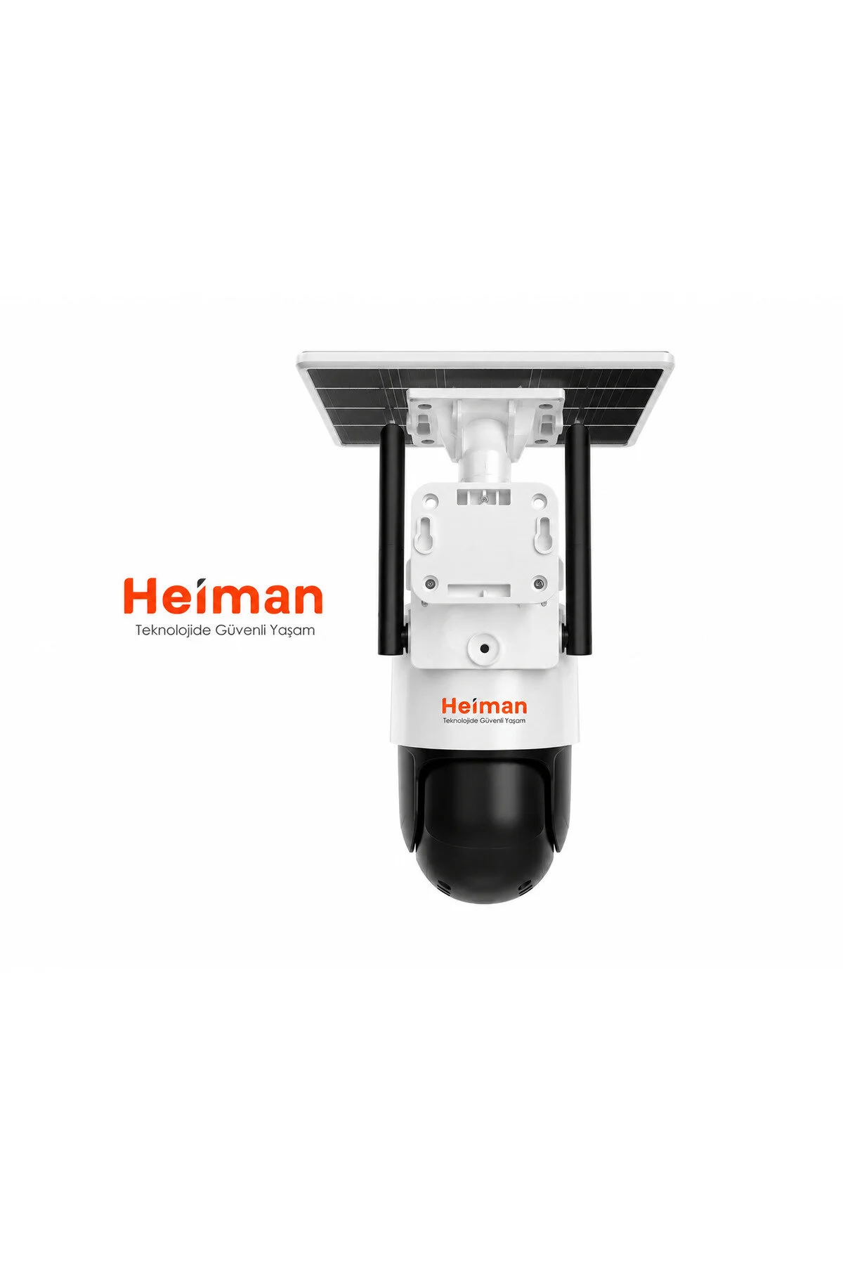Heiman HM-850 2 Kameralı Solar PTZ 4G Sim Kartlı Kamera