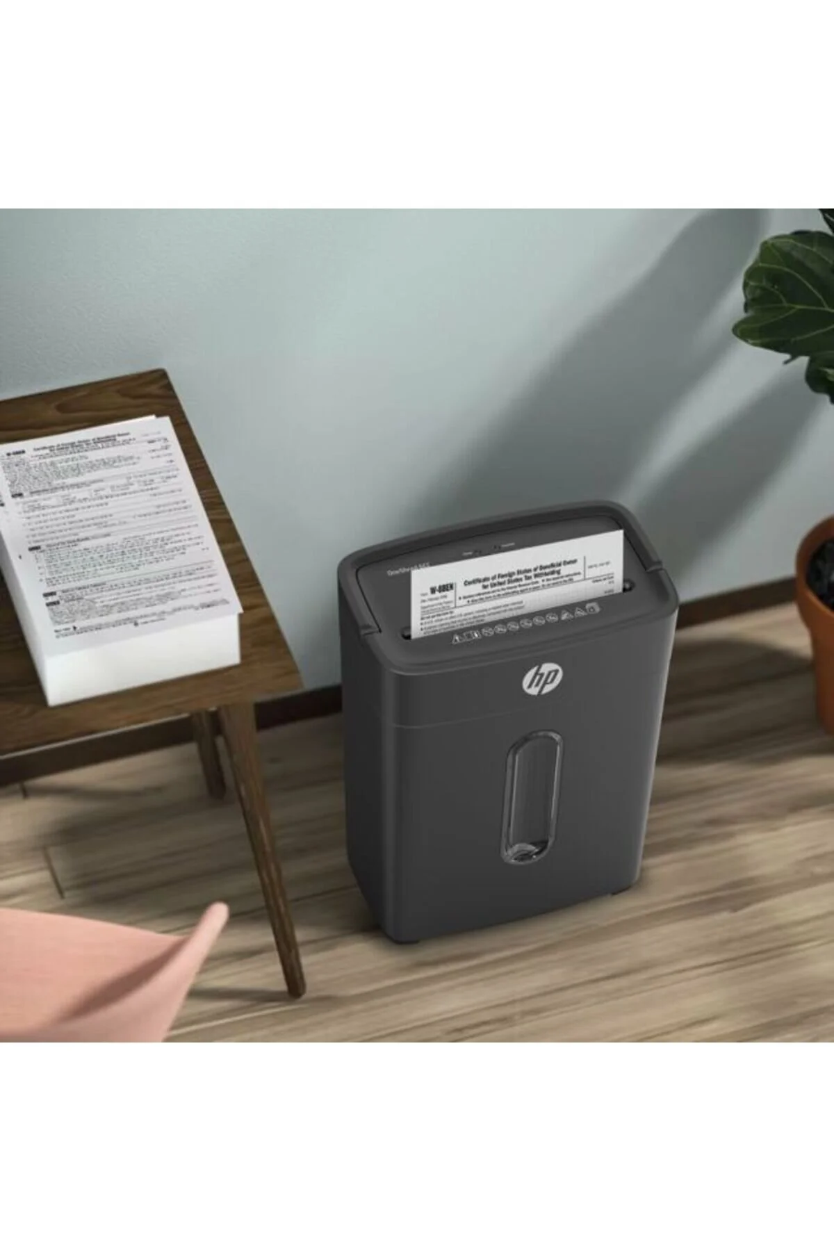 HP ONESHRED 6CC Evrak İmha Makinesi / Kağıt Kırpma Makinesi - Çapraz/konfeti kesim - 5x14mm-14lt