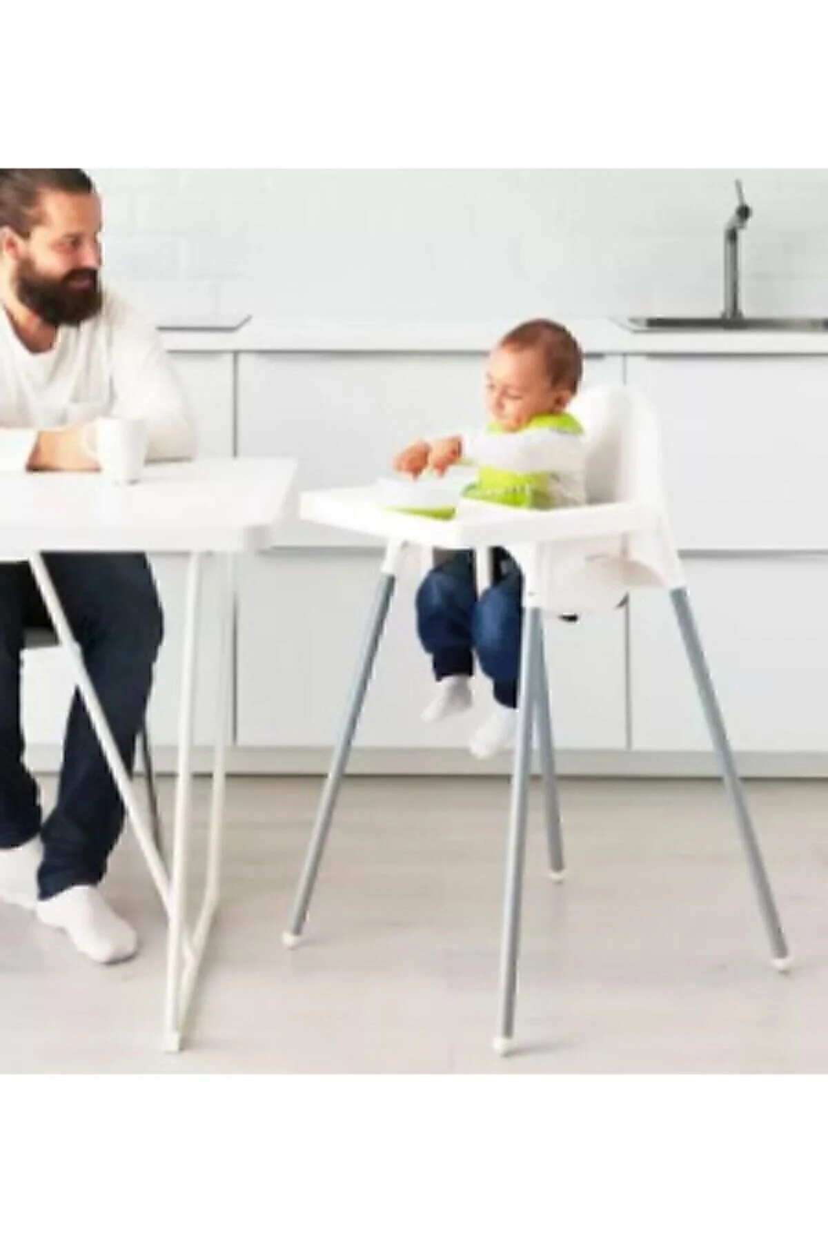 IKEA Antılop Tepsili Mama Sandalyesi