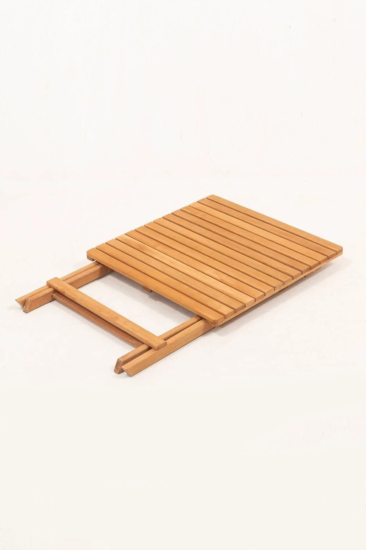 Meya Dekor Minderli Balkon Bahçe Mutfak 3'lü Bistro Set Katlanır Masa sandalye 50x50