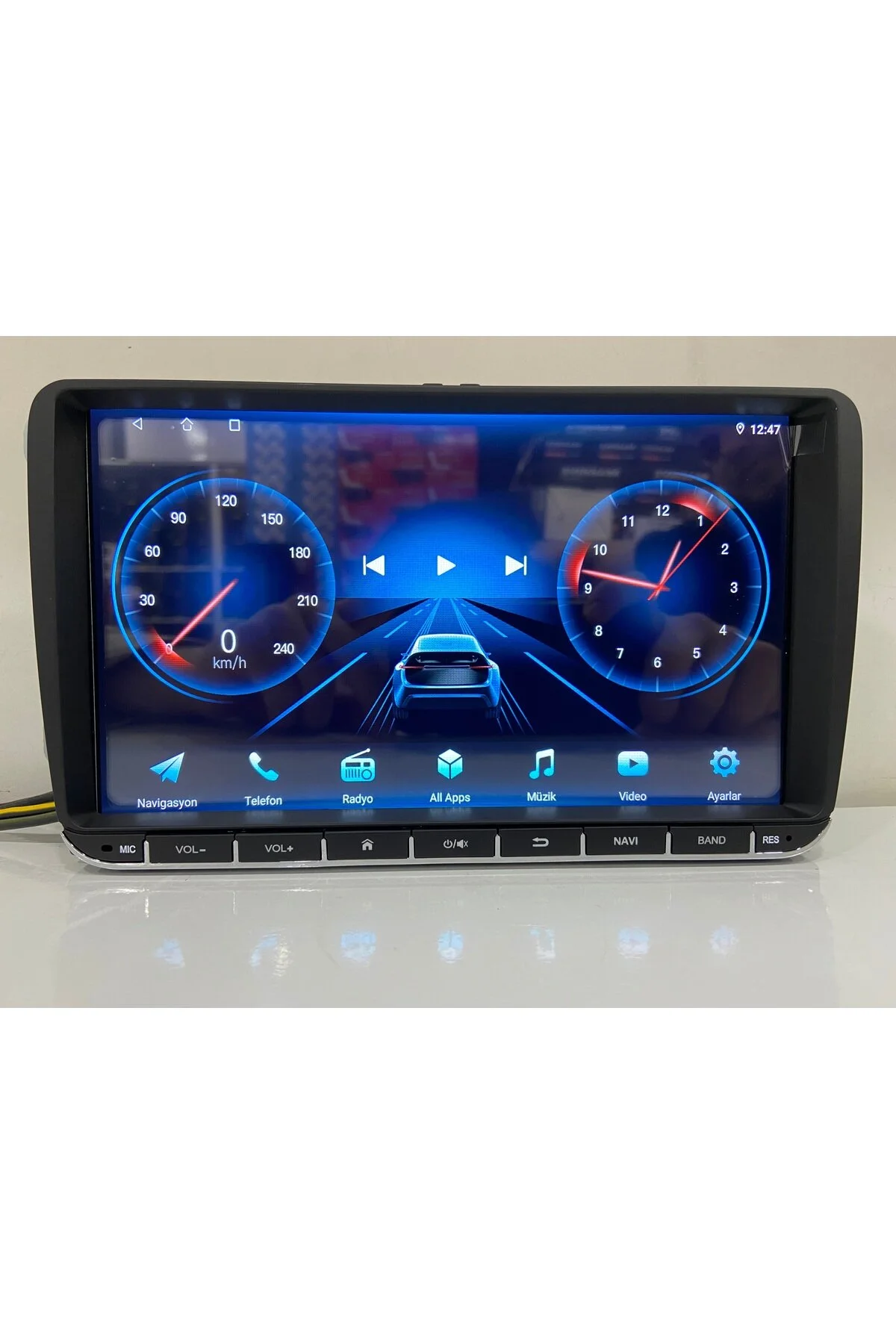 Navicars Volkswagen 9* Uyumlu Android Carplay 2/32 Multimedya Qled Ekran Ahd Geri Kamera Fanlı Pro Seri
