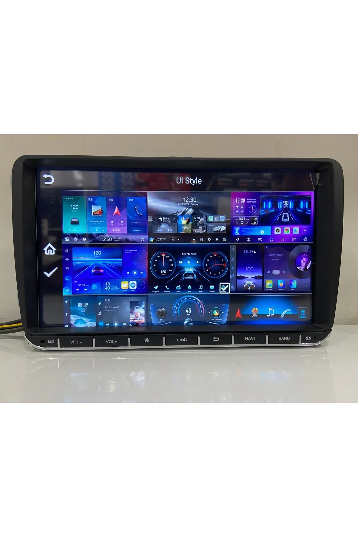 Navicars Volkswagen 9* Uyumlu Android Carplay 2/32 Multimedya Qled Ekran Ahd Geri Kamera Fanlı Pro Seri