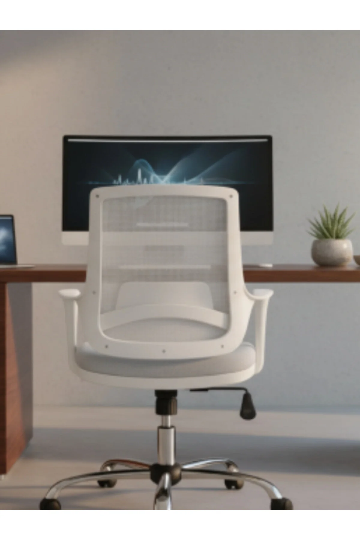 obc ofis büro concept Porto Krom Ayaklı Çalışma Sandalyesi Ofis Koltuğu
