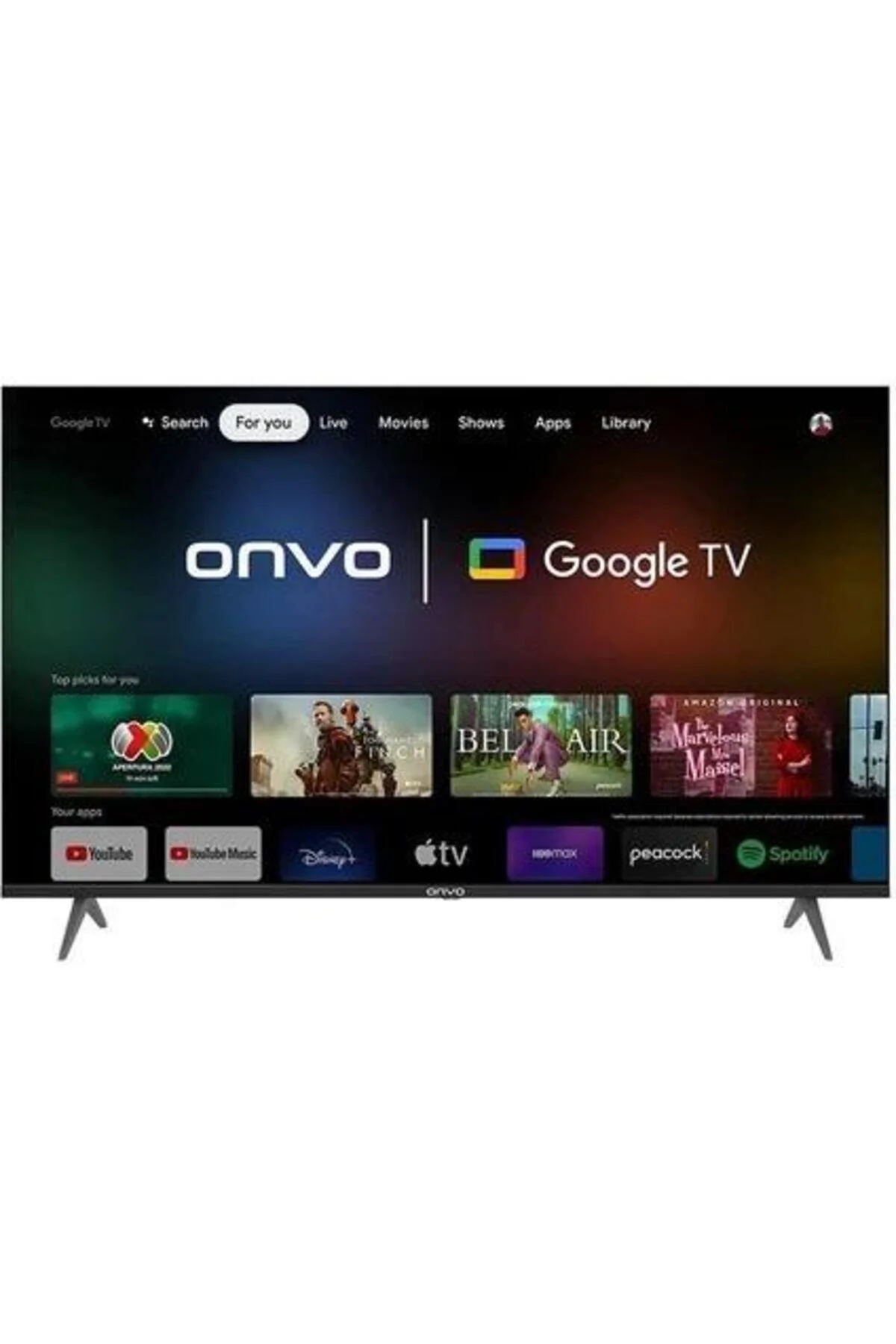 ONVO 55ovf9000uq 55 Inç 140 Ekran Uydu Alıcılı 4k Ultra Hd Qled Google Smart Tv