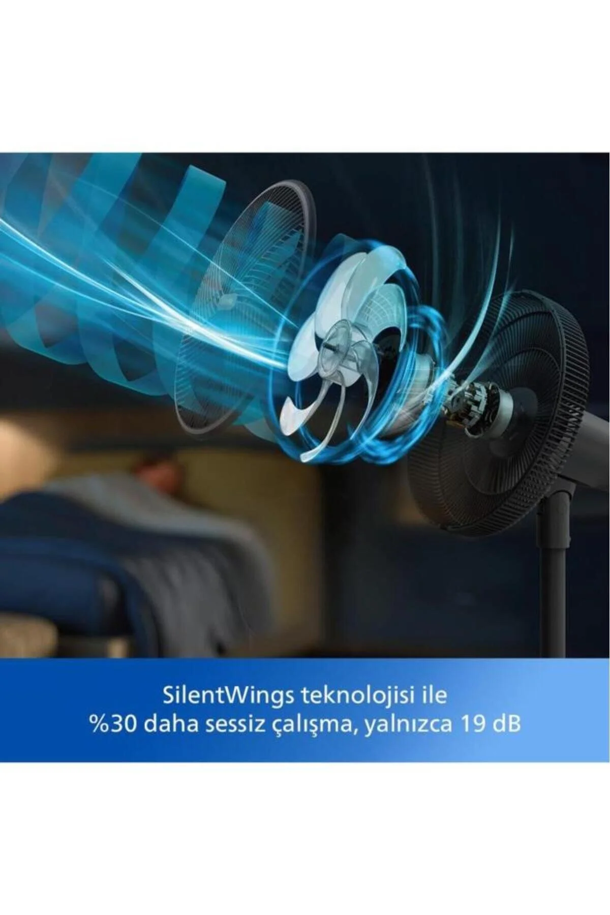 Philips 3000 Serisi Silentwings Ayaklı Fan Cx3550/01